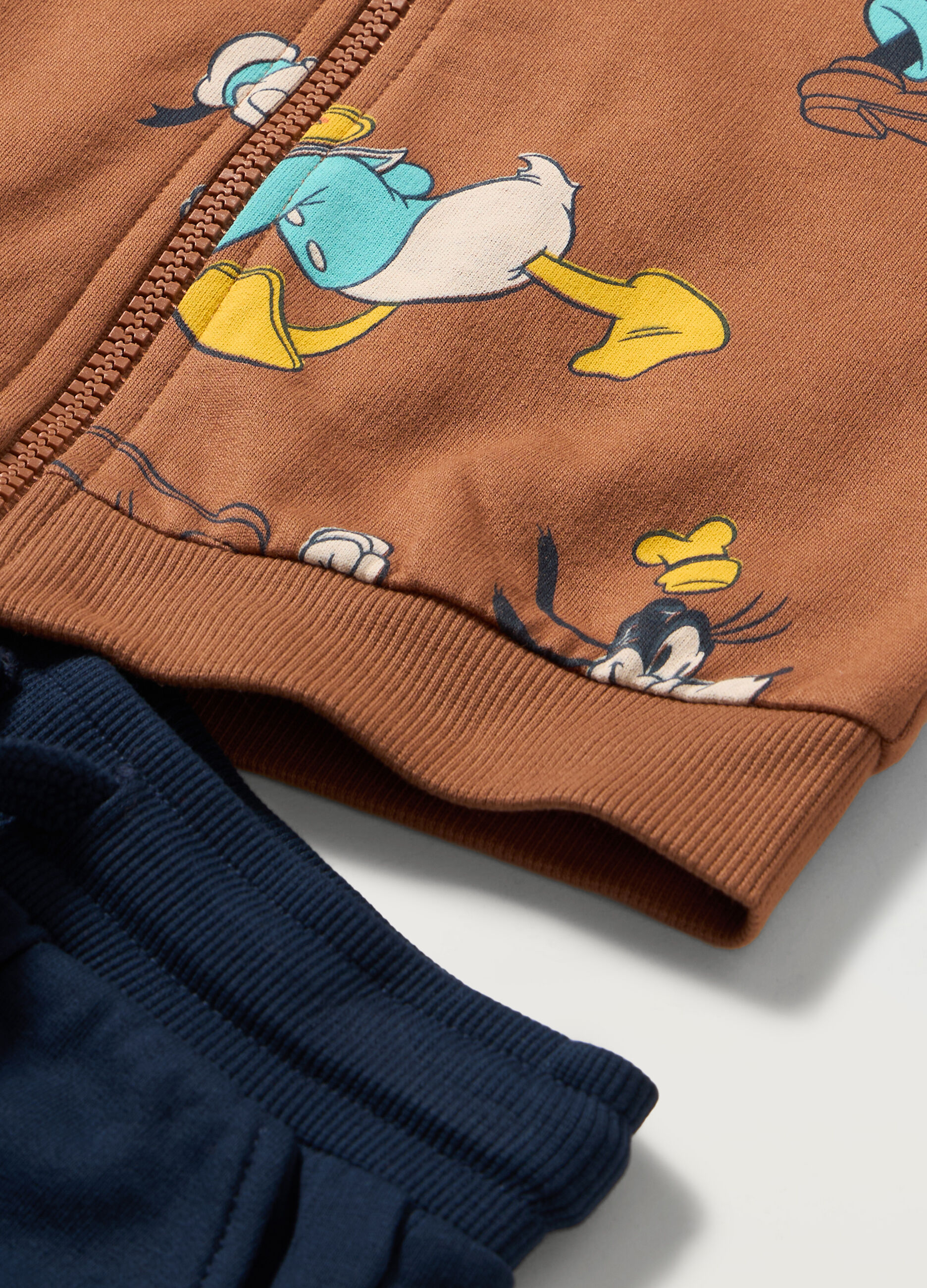 Jogging set in puro cotone neonato_1