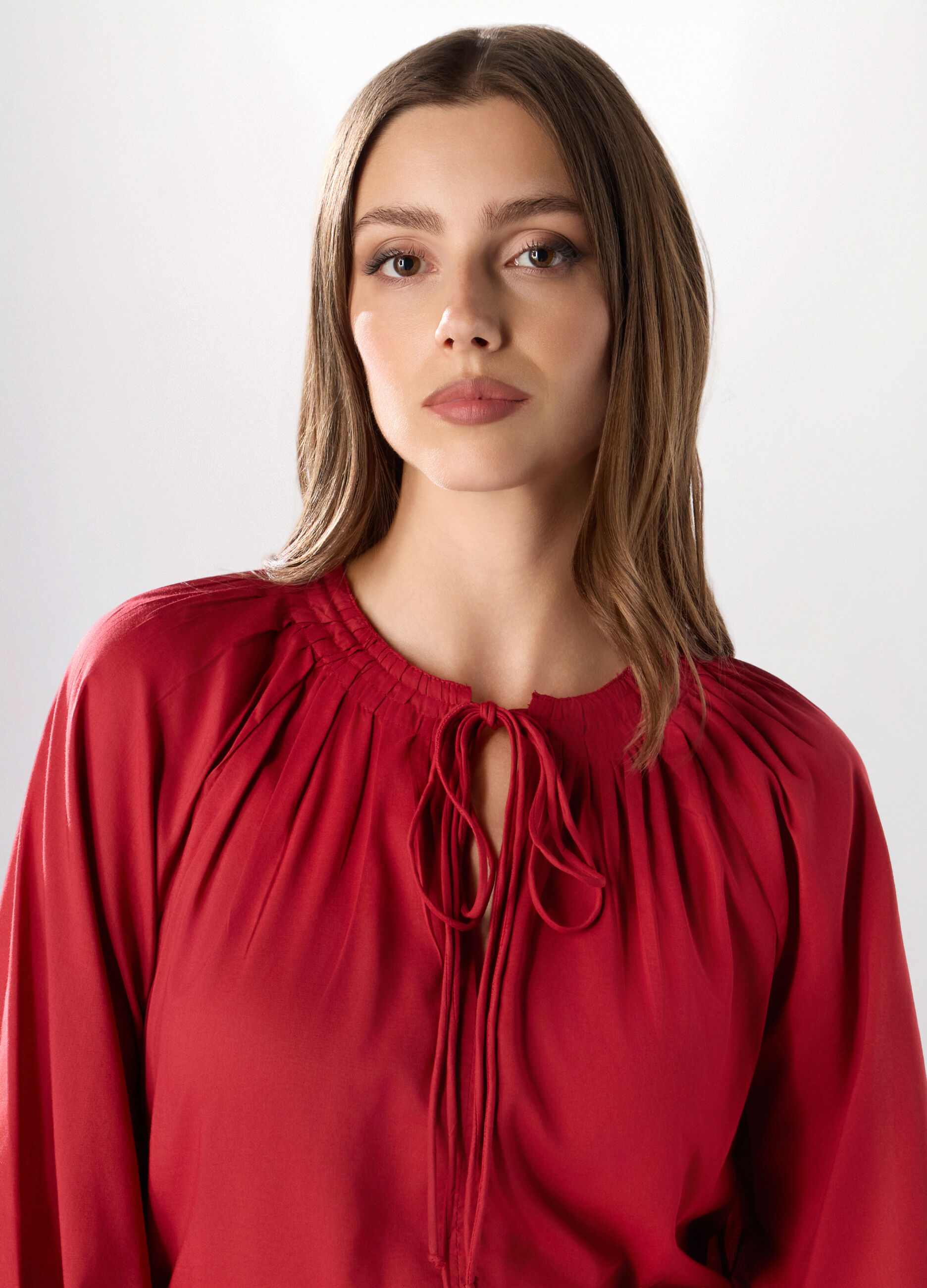 Blusa misto cotone donna_2