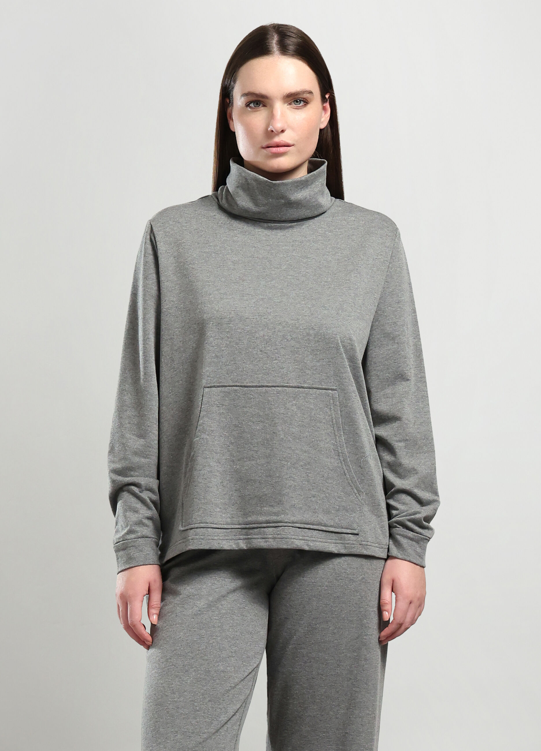 Felpa misto cotone donna curvy_0