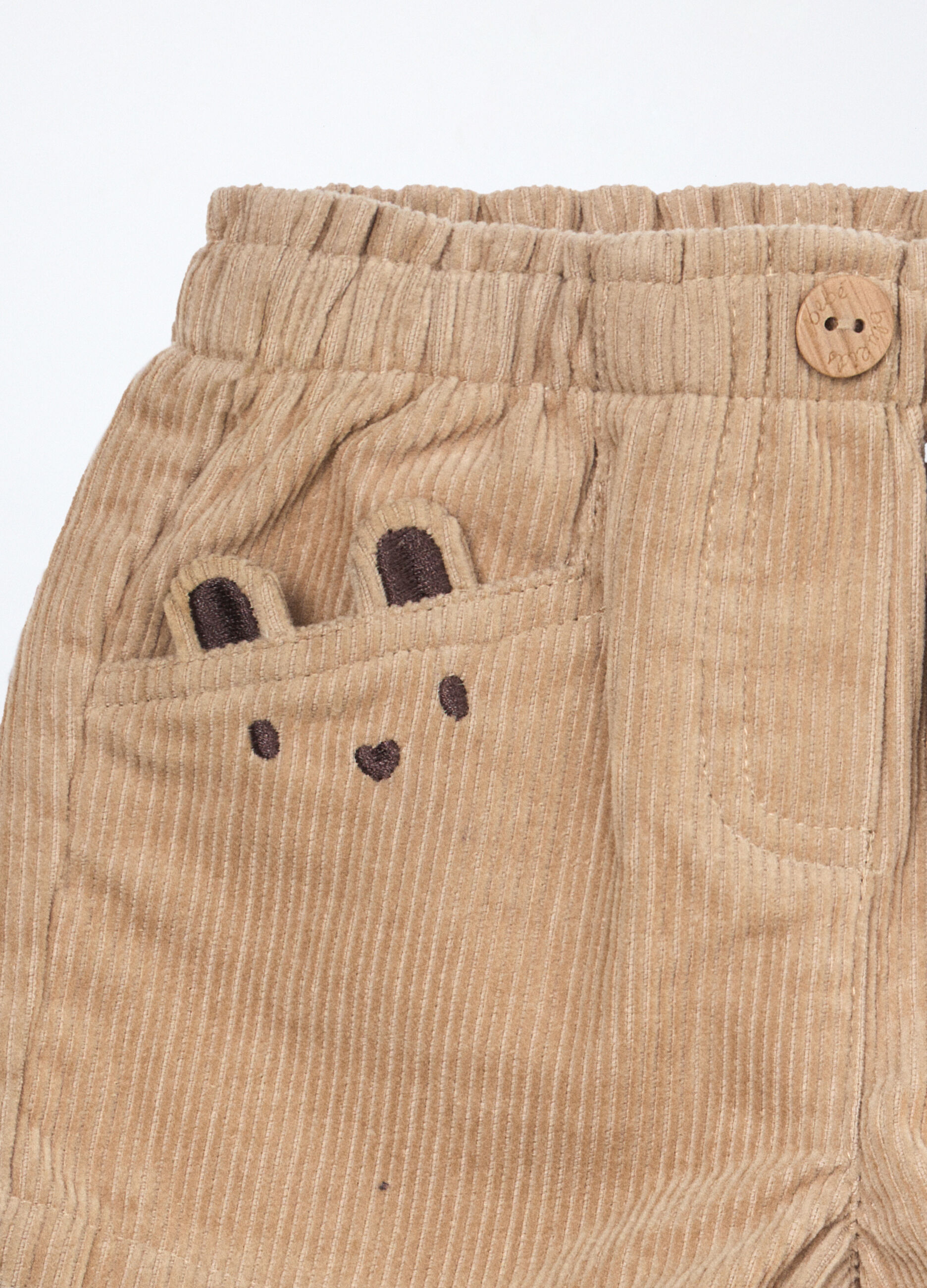 Shorts in velluto a coste neonata_2