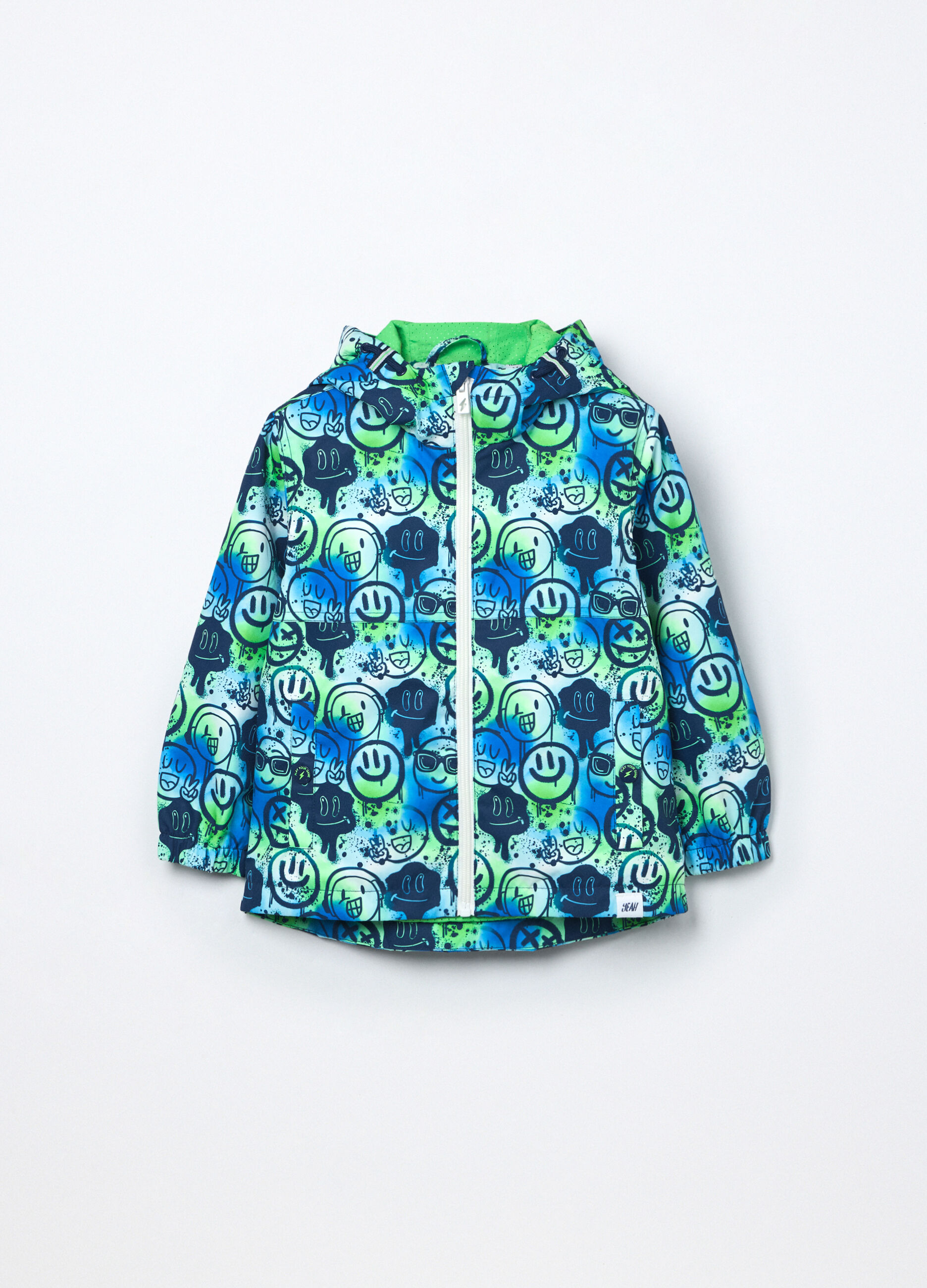 Giacca a vento con cappuccio bambino_0