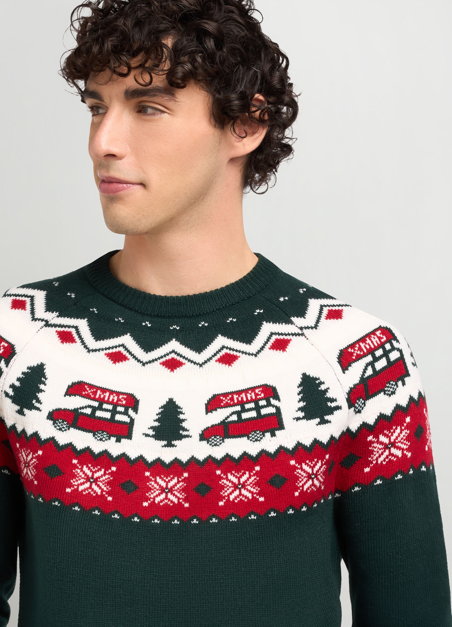 Maglione girocollo natalizio uomo_2