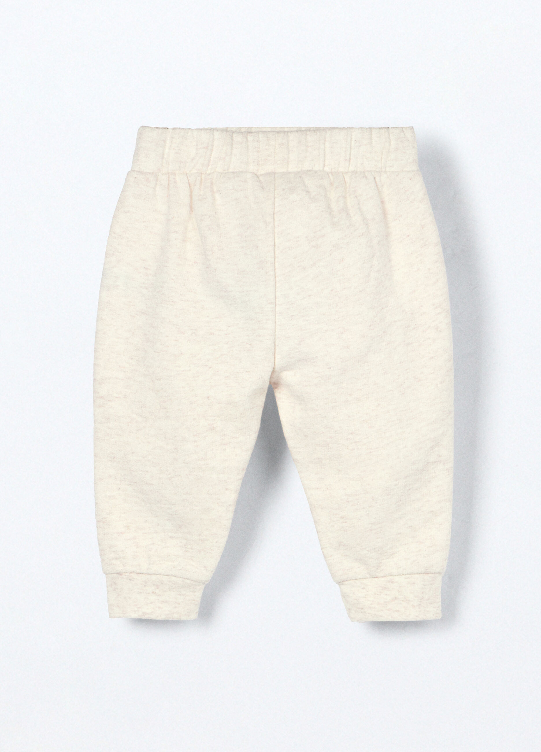 Joggers in cotone fleece neonato_1
