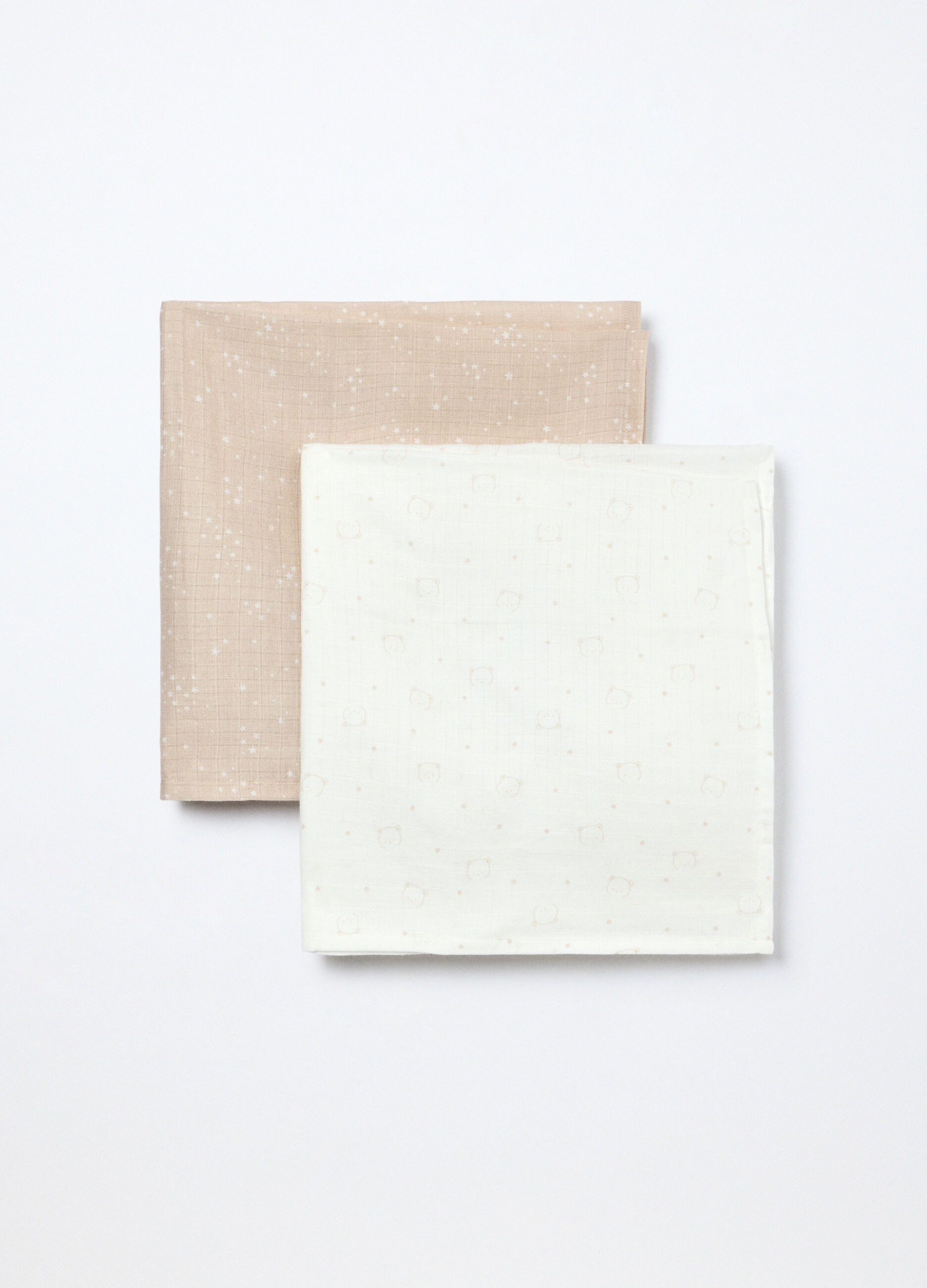 Pack 2 mussole in puro cotone _2