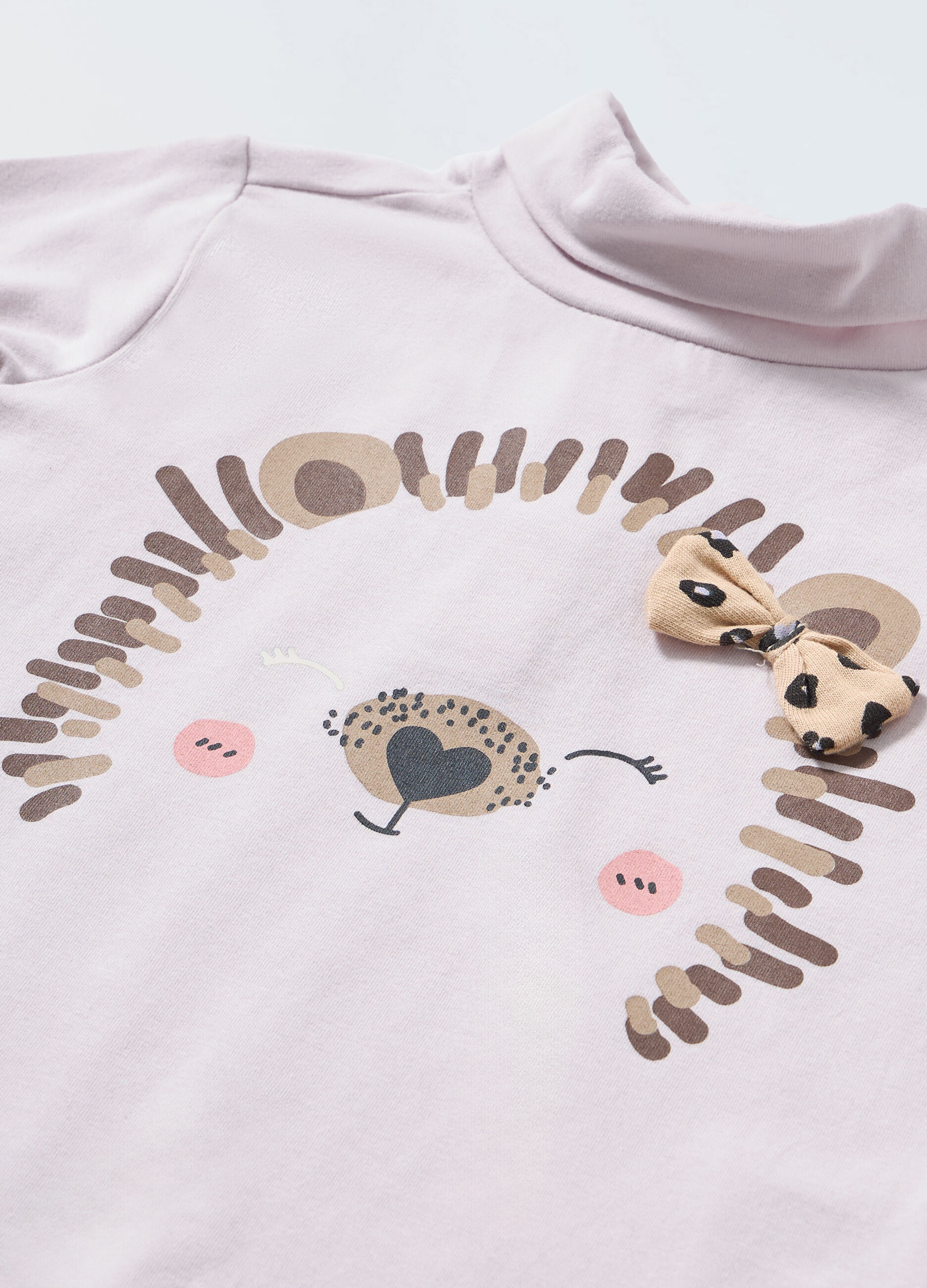 T-shirt in jersey di cotone stretch _1