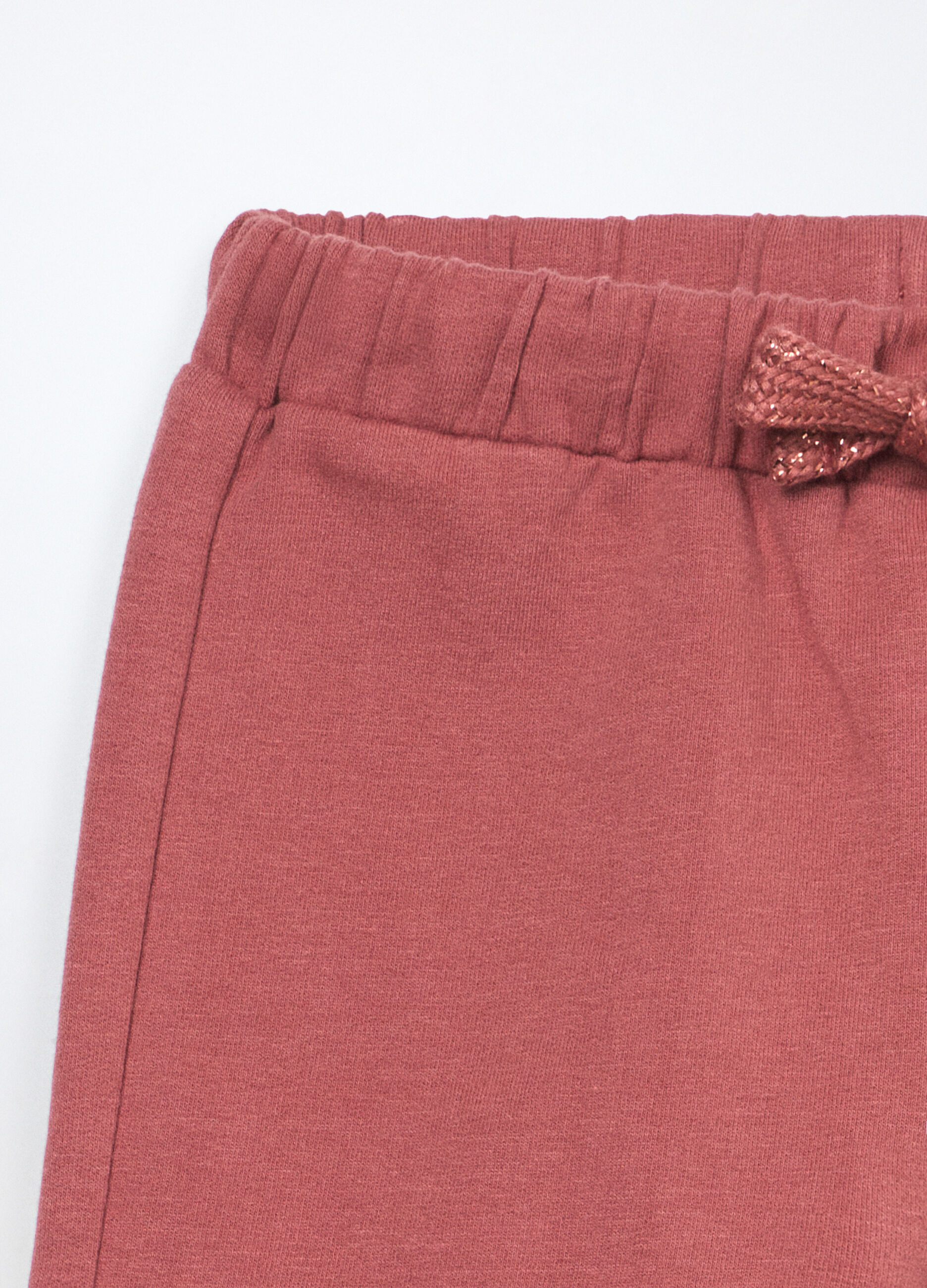 Jogging set in misto cotone fleece neonata_3