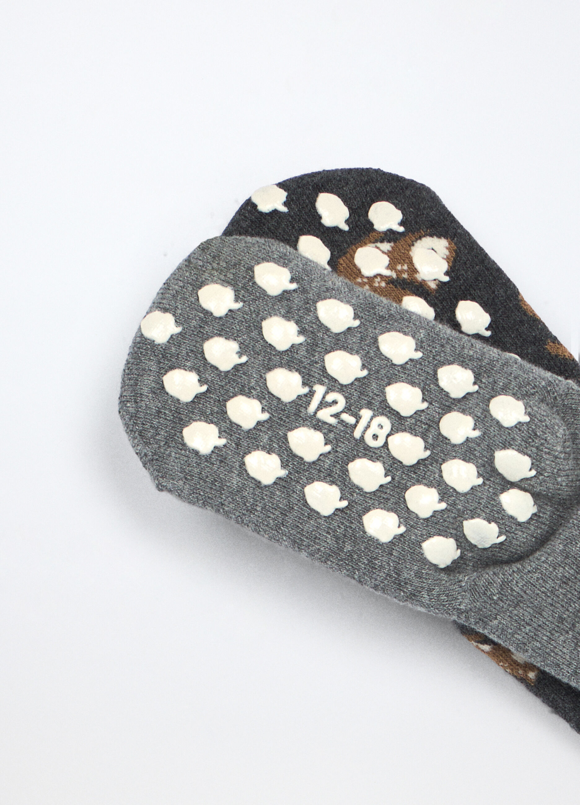 Pack 2 calzini antiscivolo in spugna neonato_2