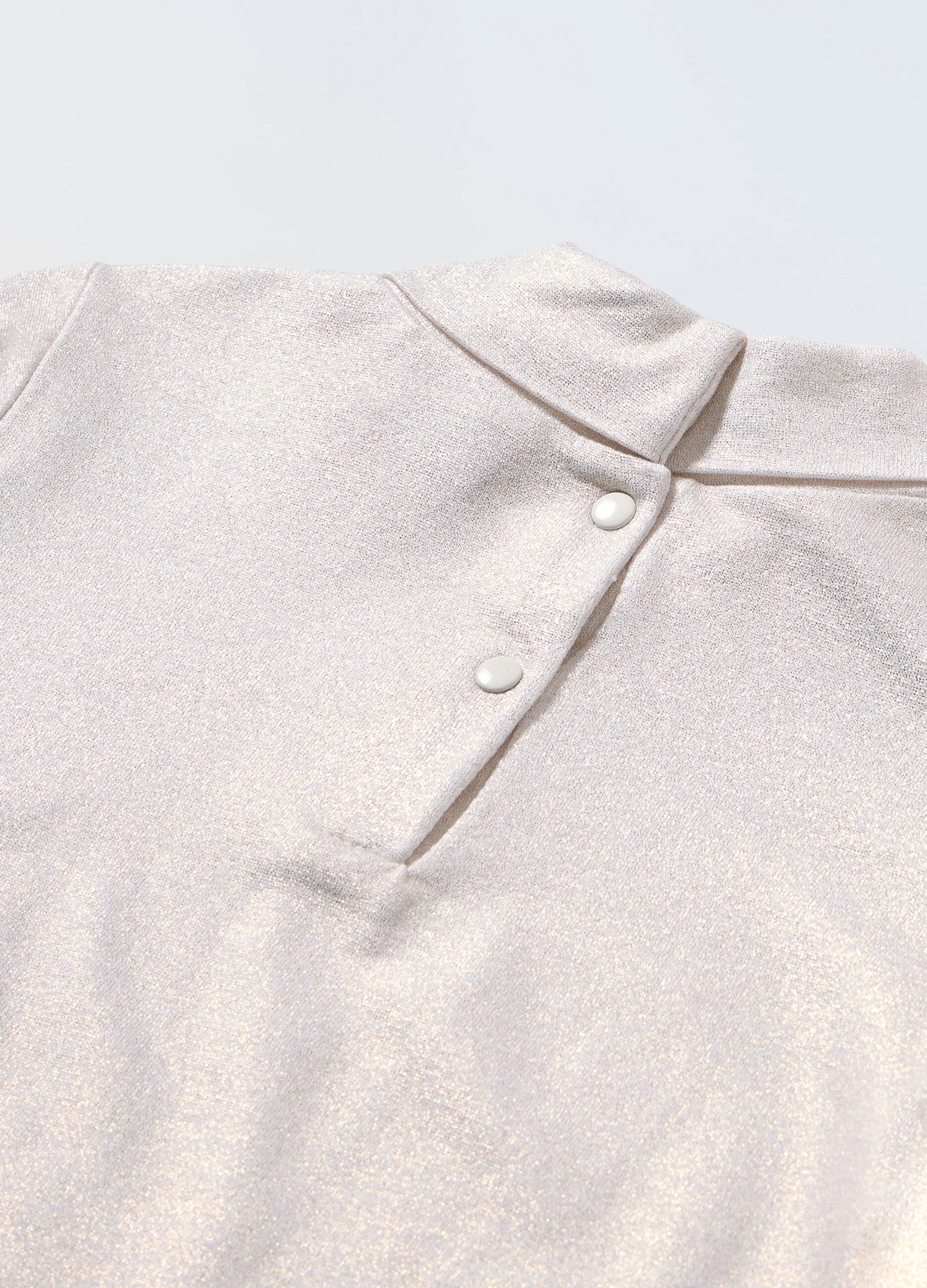 T-shirt in jersey di viscosa stretch neonata_1