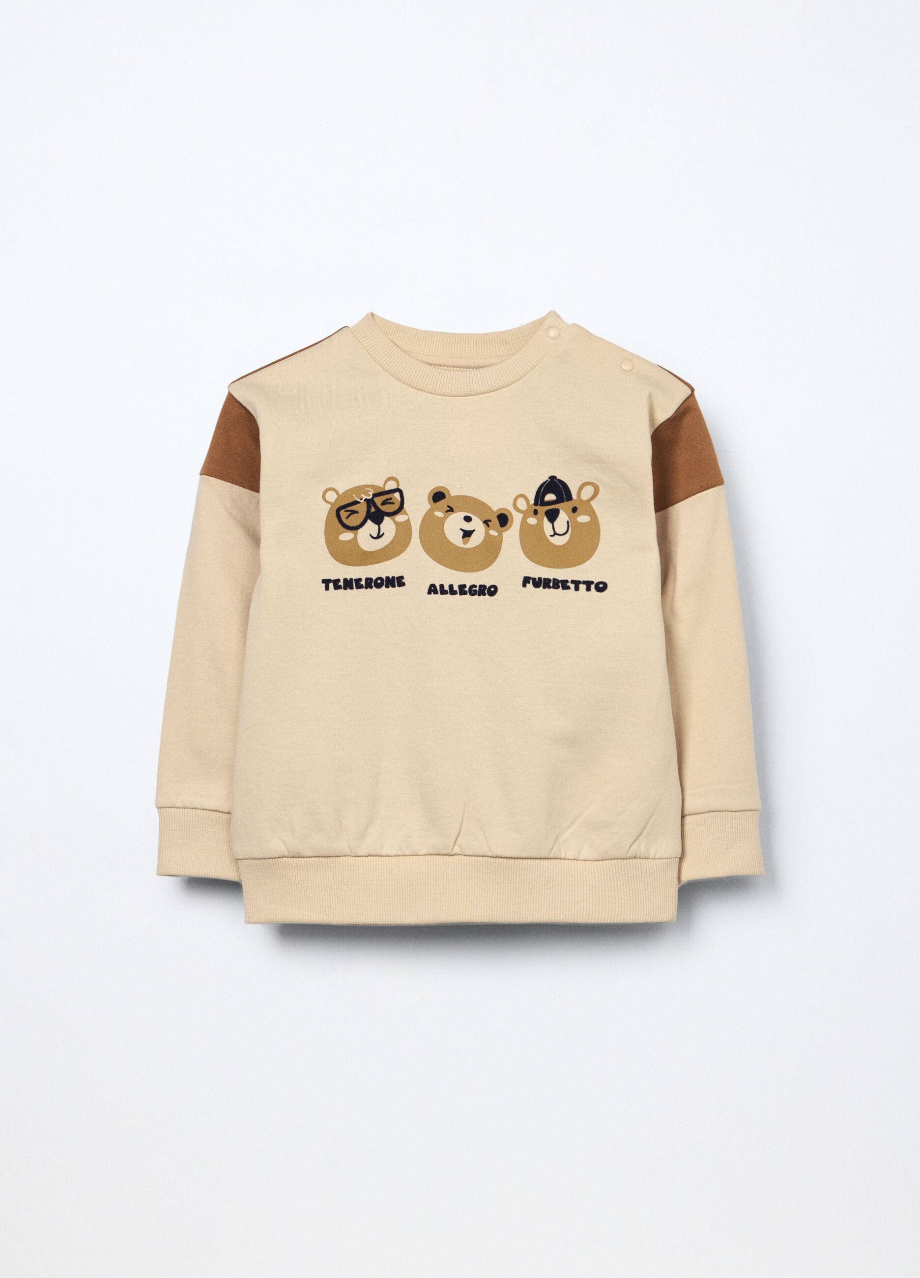 Felpa in puro cotone neonato_0