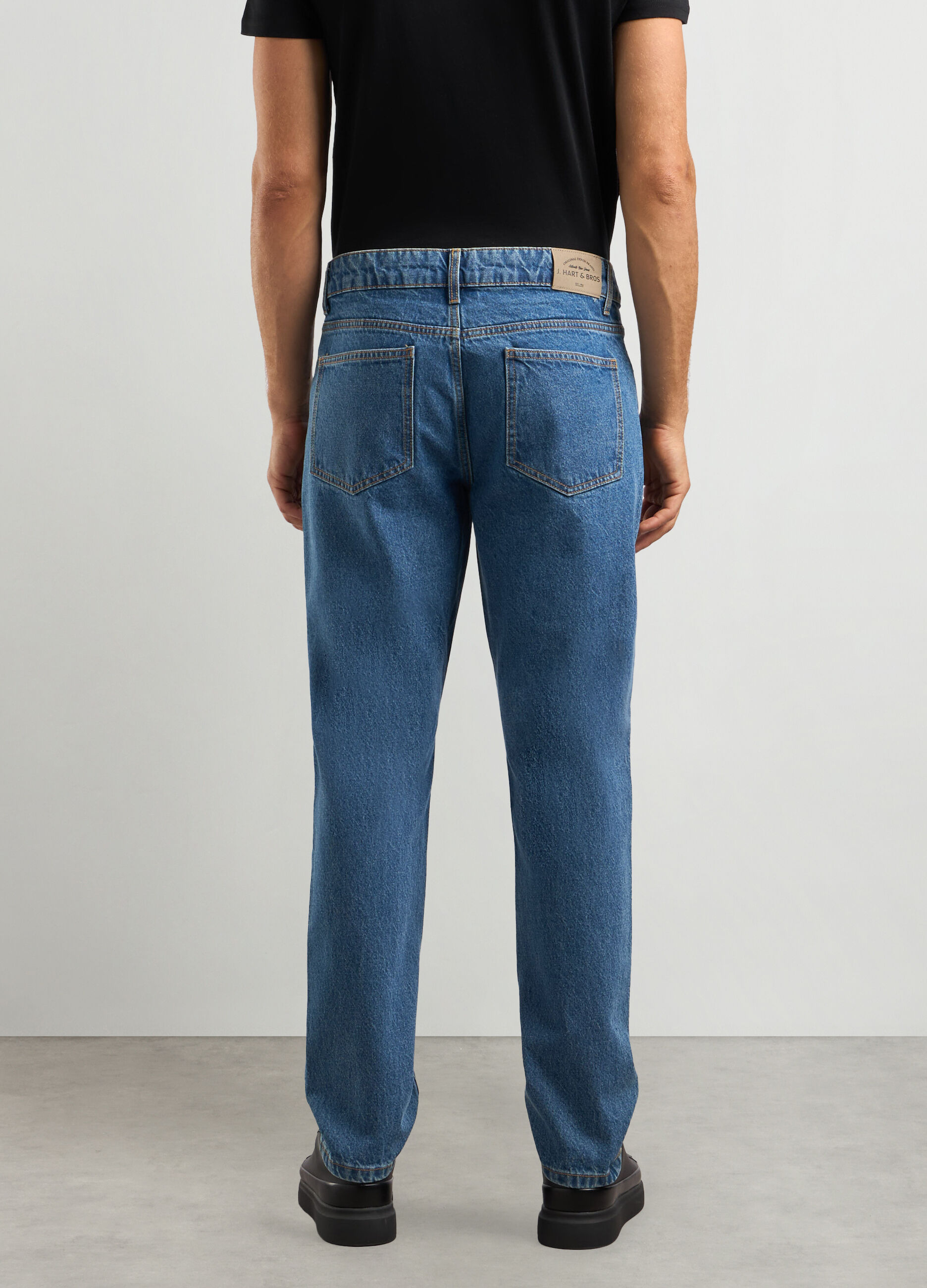 Jeans in cotone slim fit uomo_1