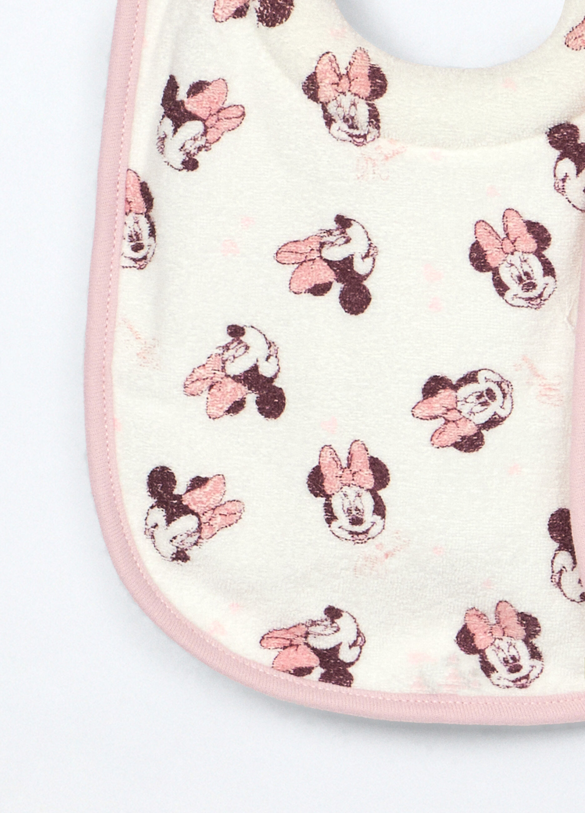 Pack 2 bavaglini in spugna di puro cotone neonata_2