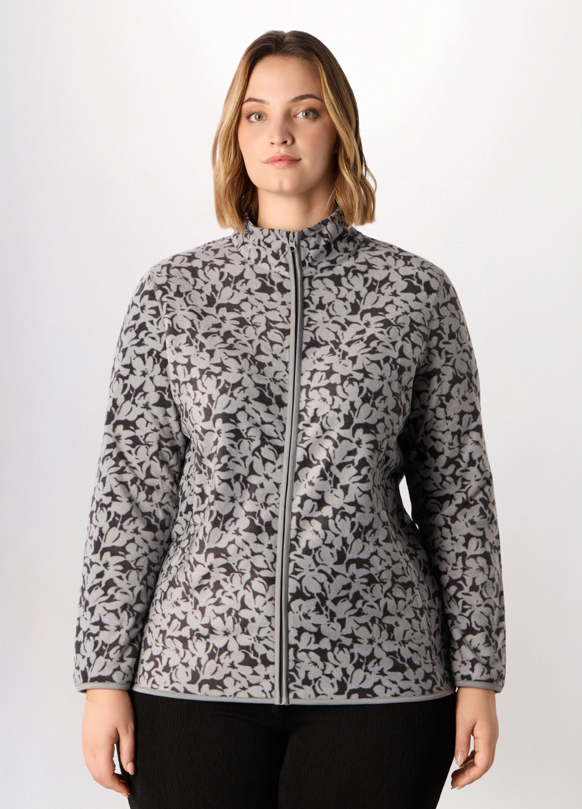 Felpa in pile donna curvy_0