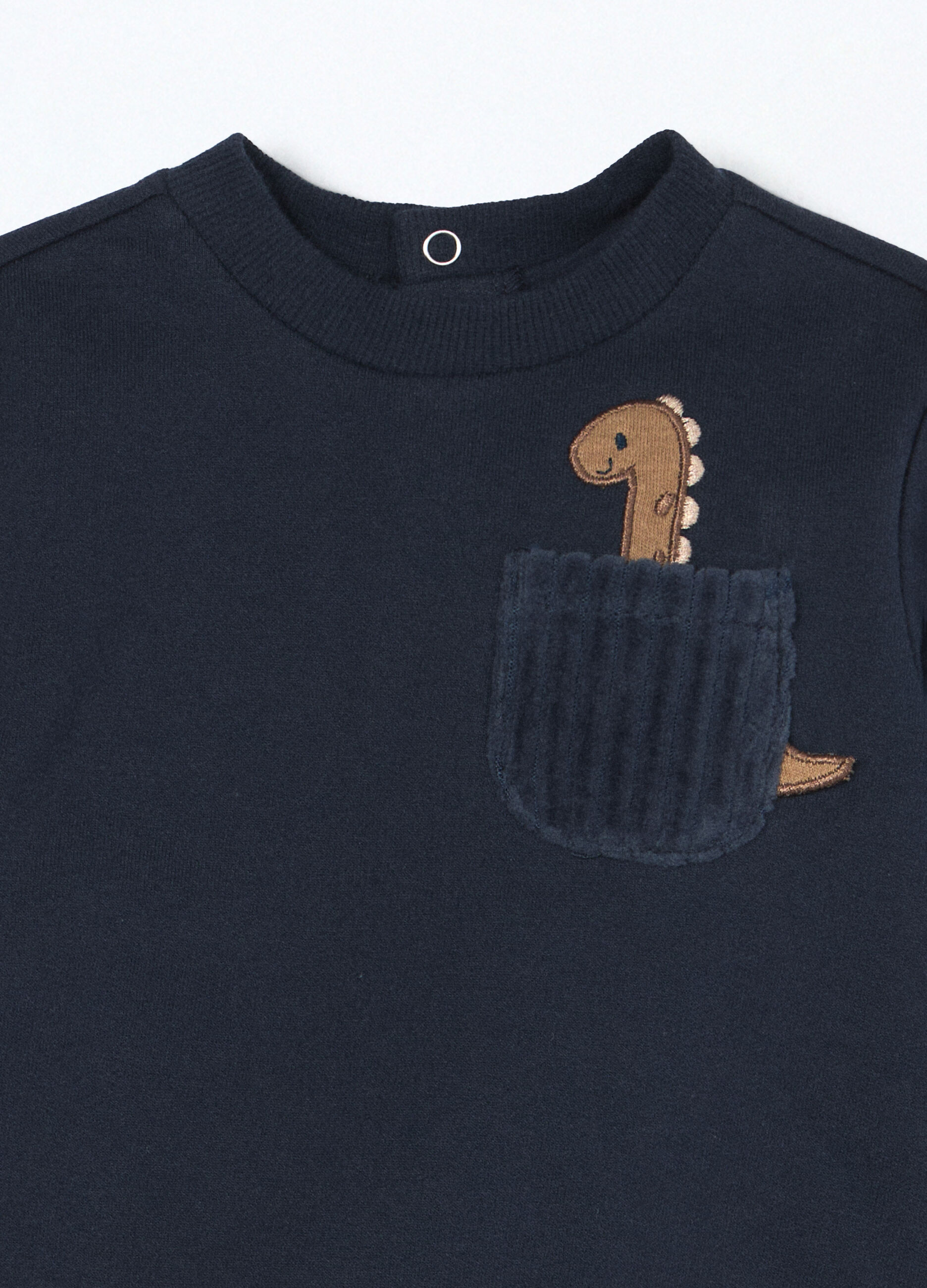 Jogging set in puro cotone fleece neonato_2