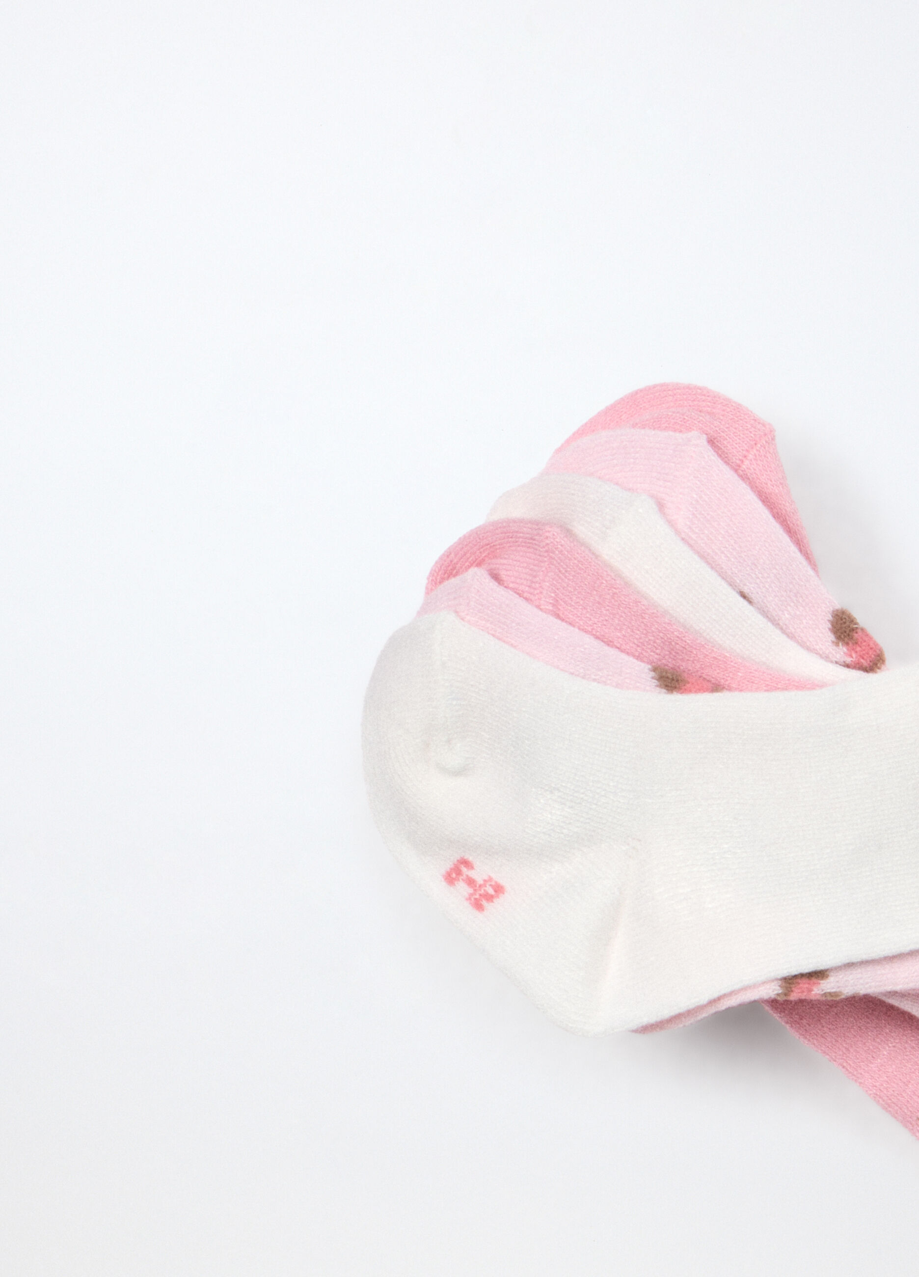 Pack 3 calze lunghe in viscosa di bamboo stretch neonata_2