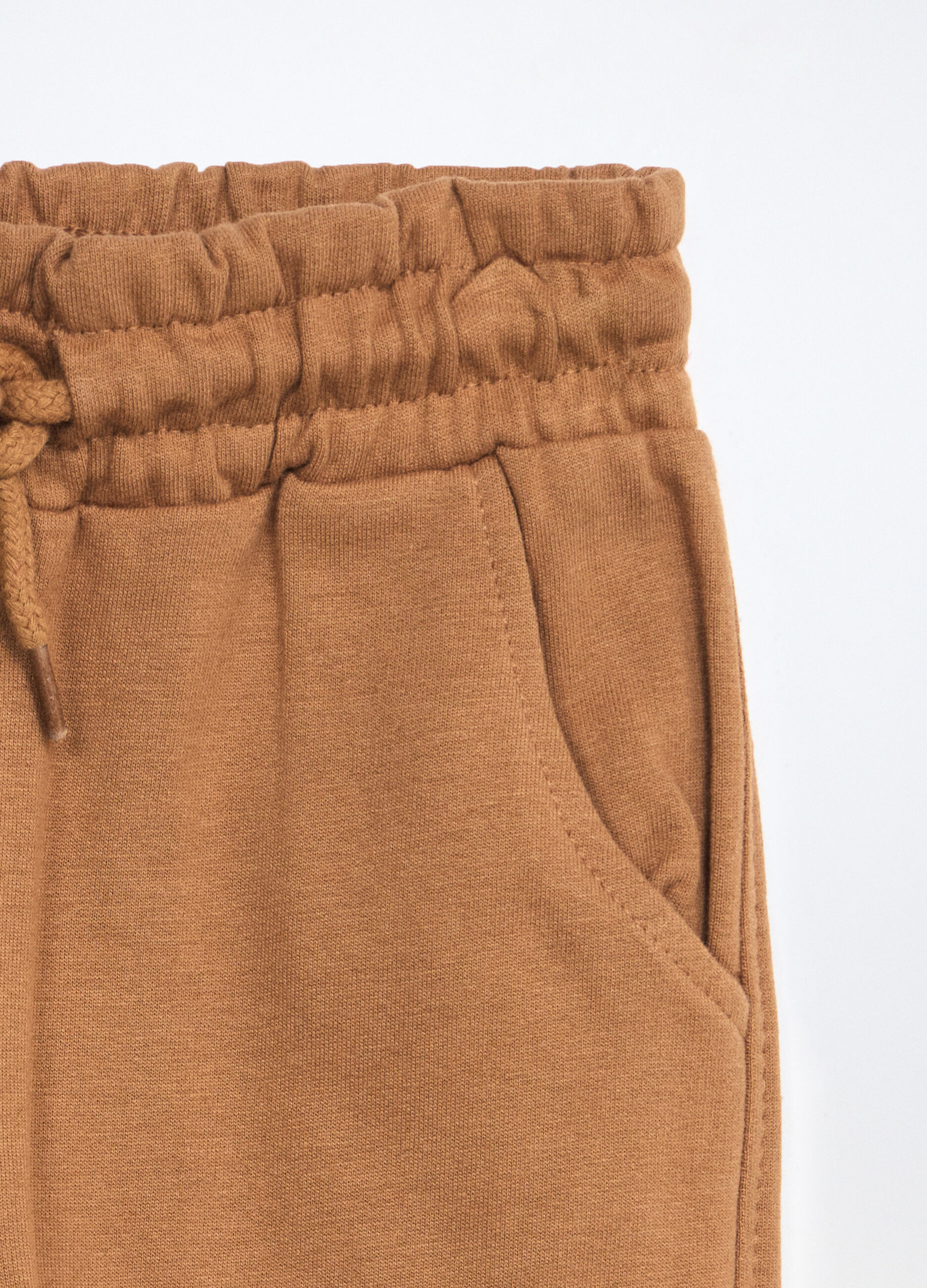 Jogging set in puro cotone fleece neonato_2