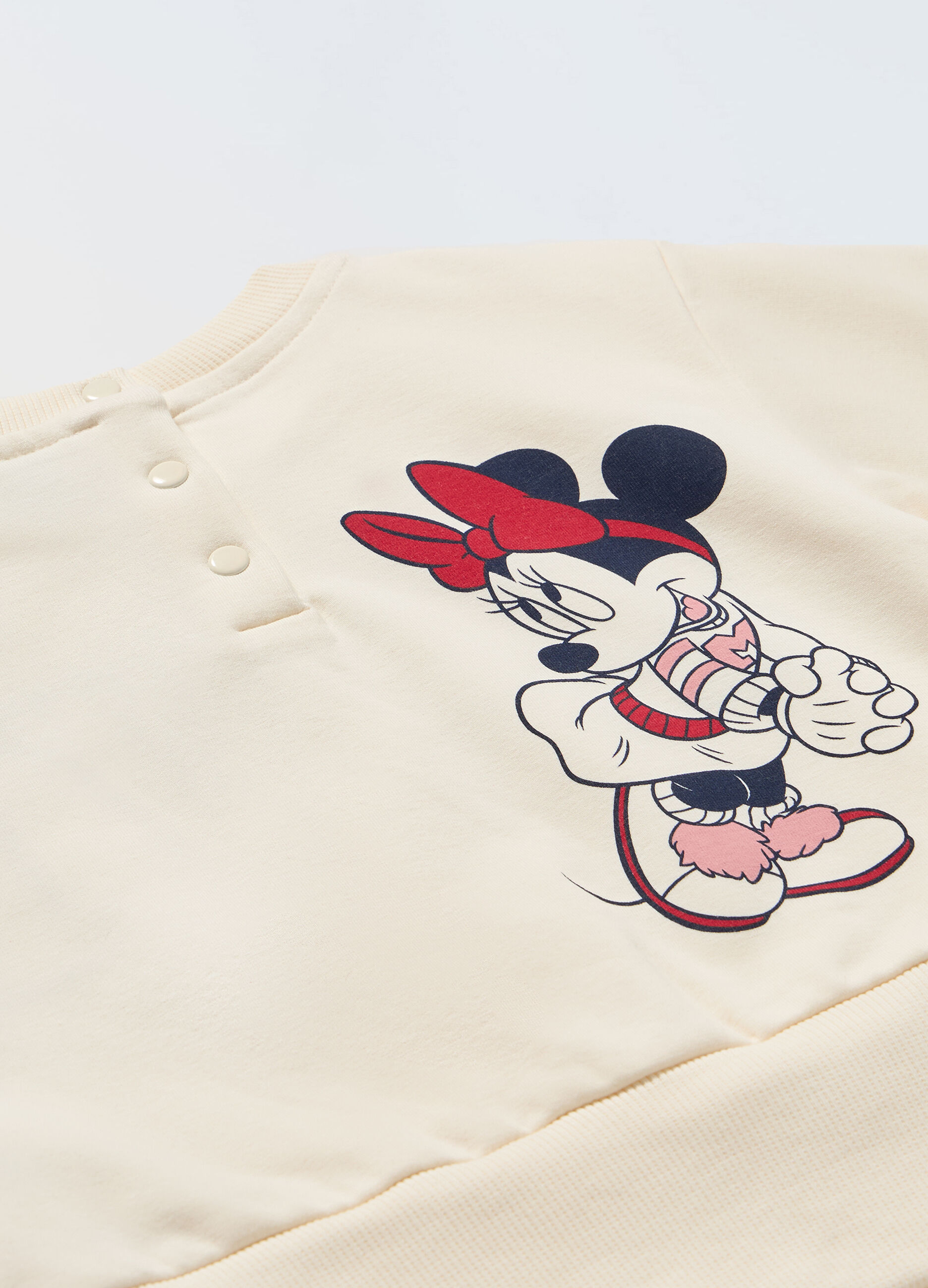 Felpa in cotone stretch neonata_1