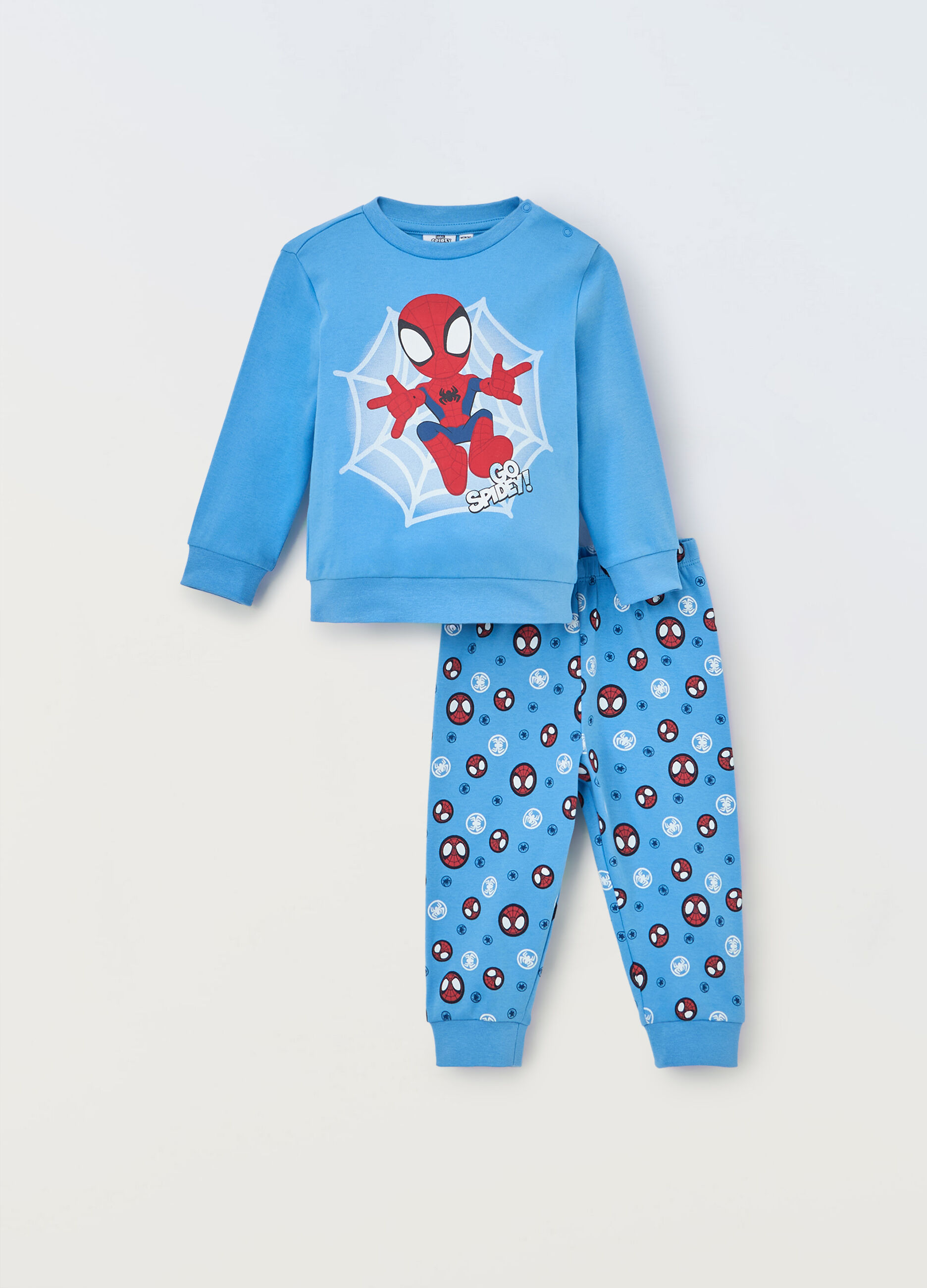 Pigiama lungo in puro cotone neonato_0