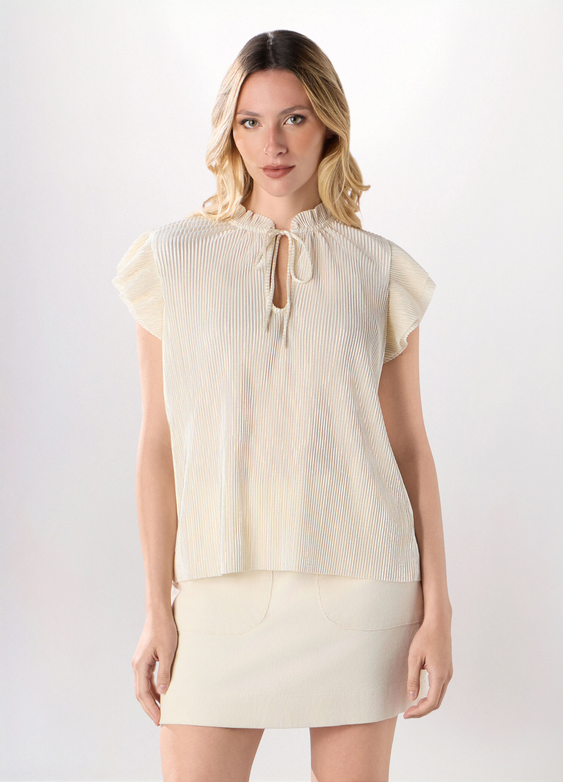 Blusa in costina donna_0