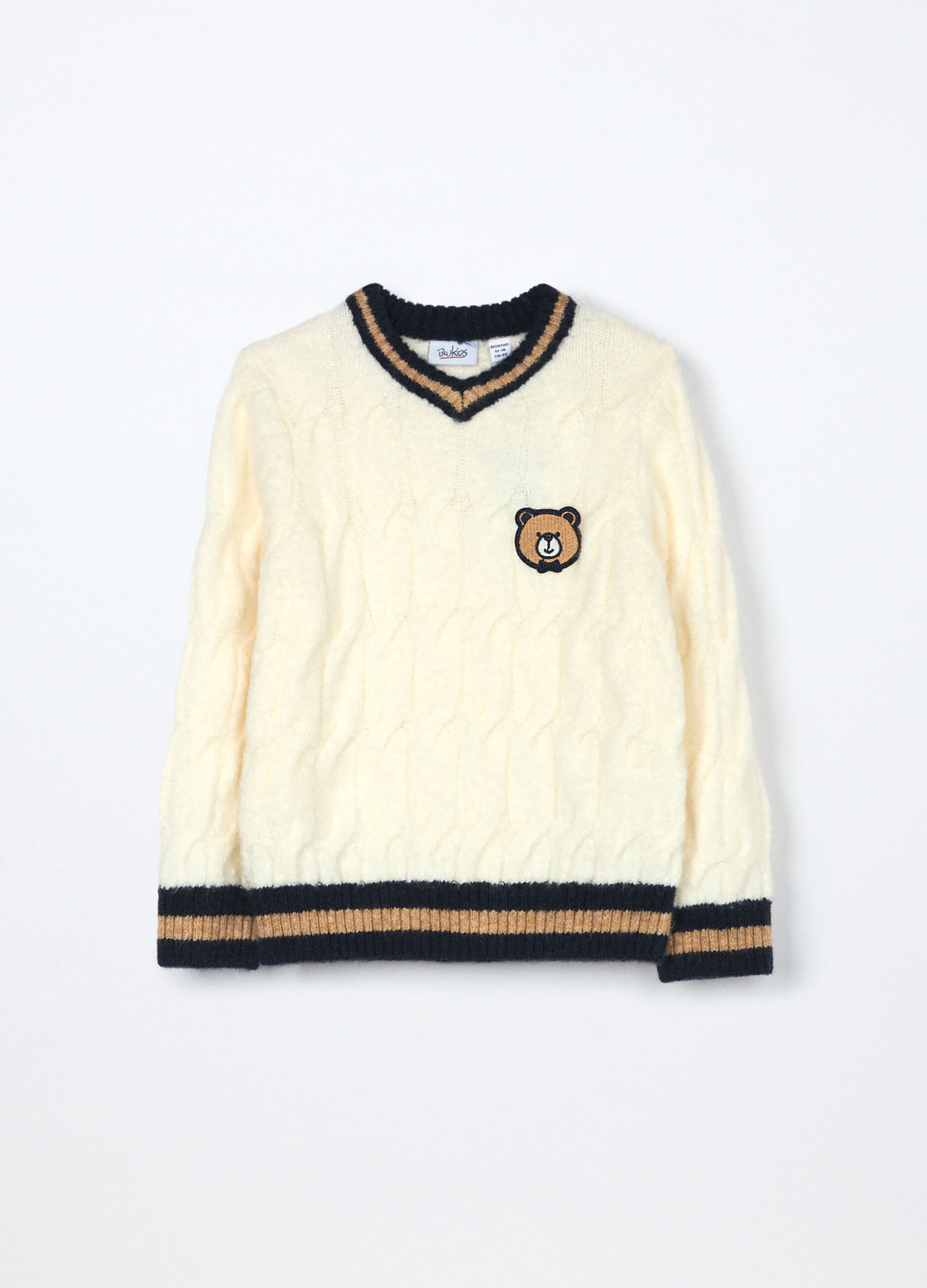 Tricot a treccia neonato_0