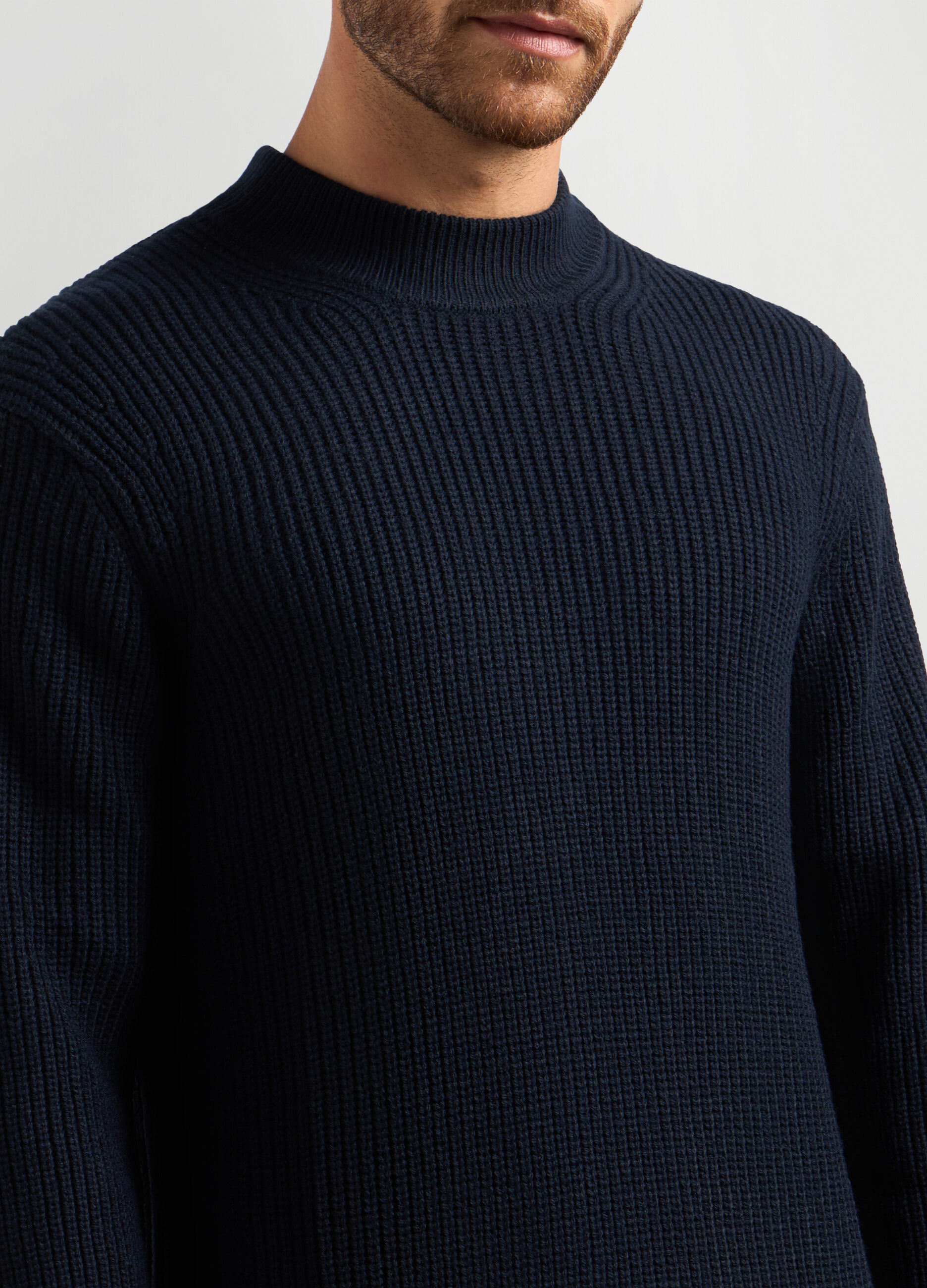 Maglione lupetto costa inglese uomo_2