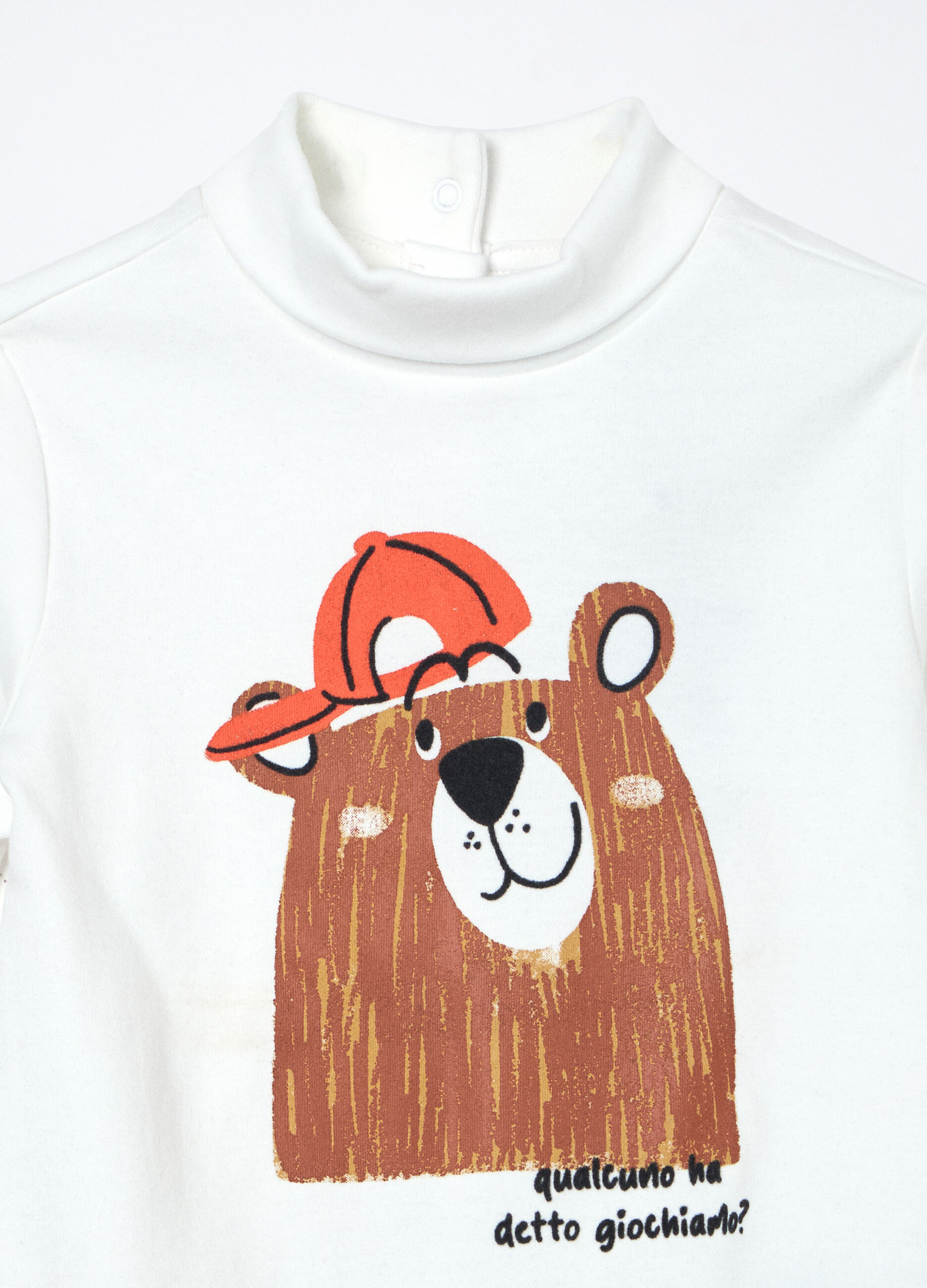 Lupetto in interlock di puro cotone neonato_2