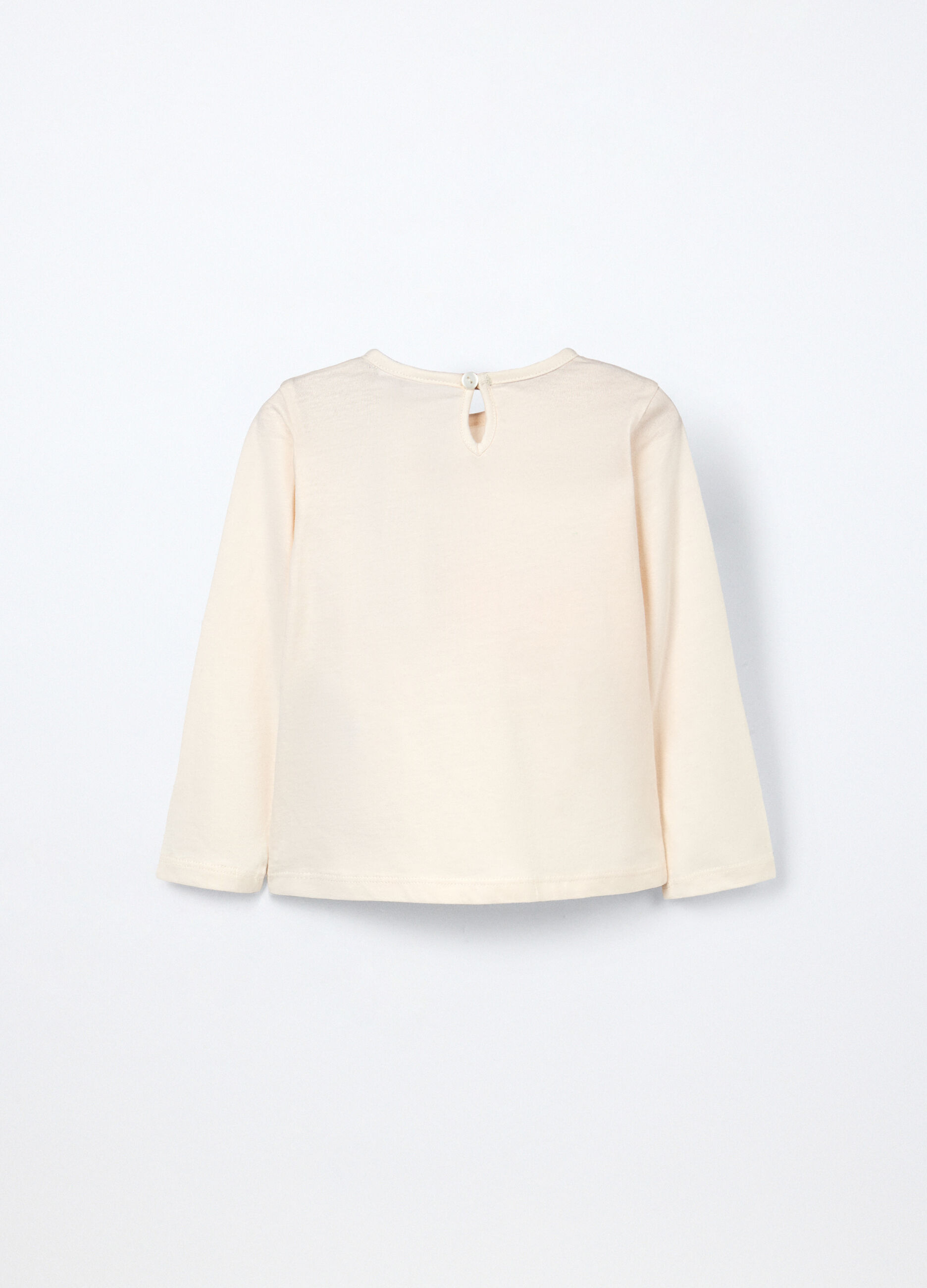 T-shirt in jersey di puro cotone neonata_1