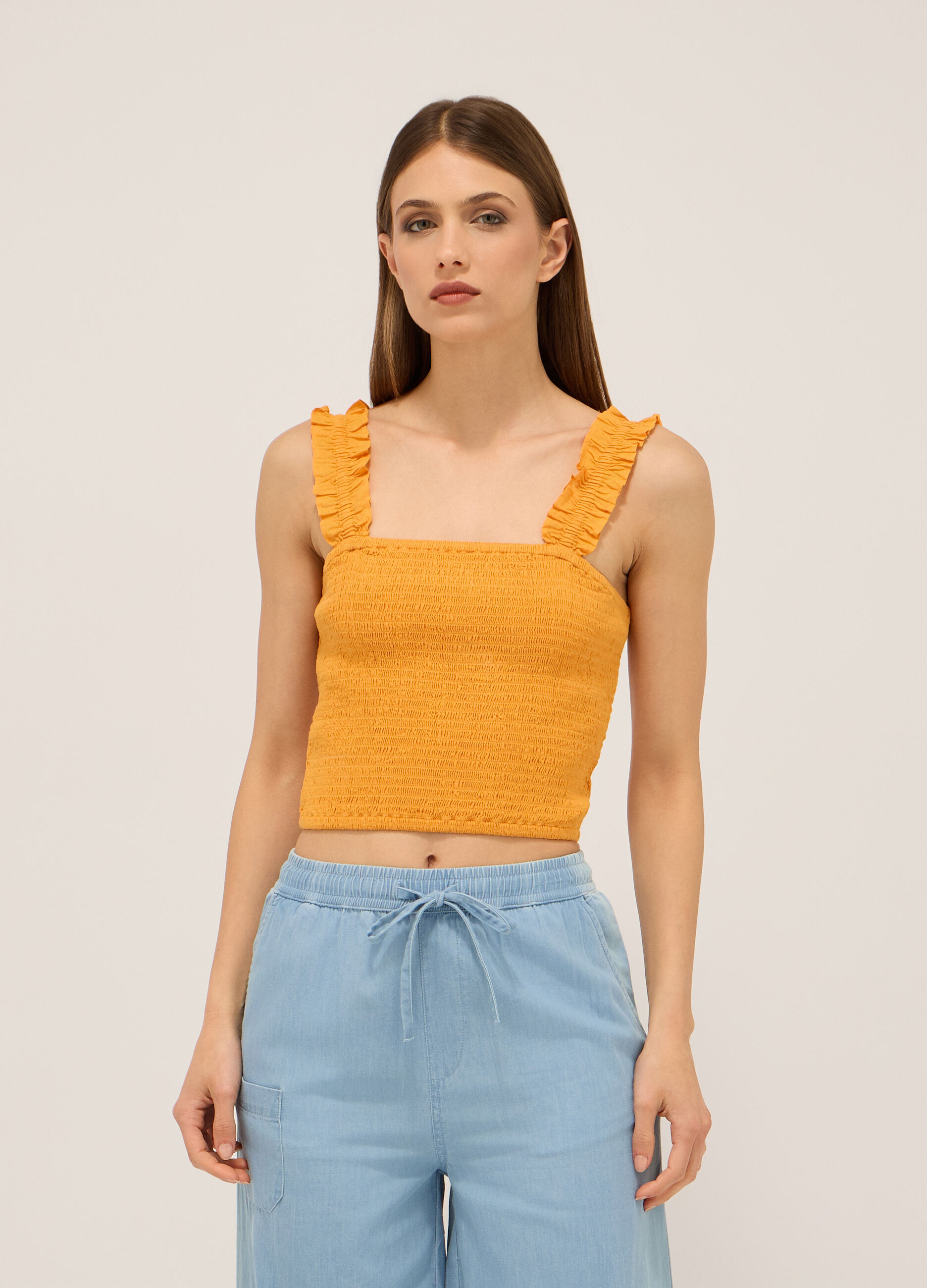 Top misto cotone donna_0