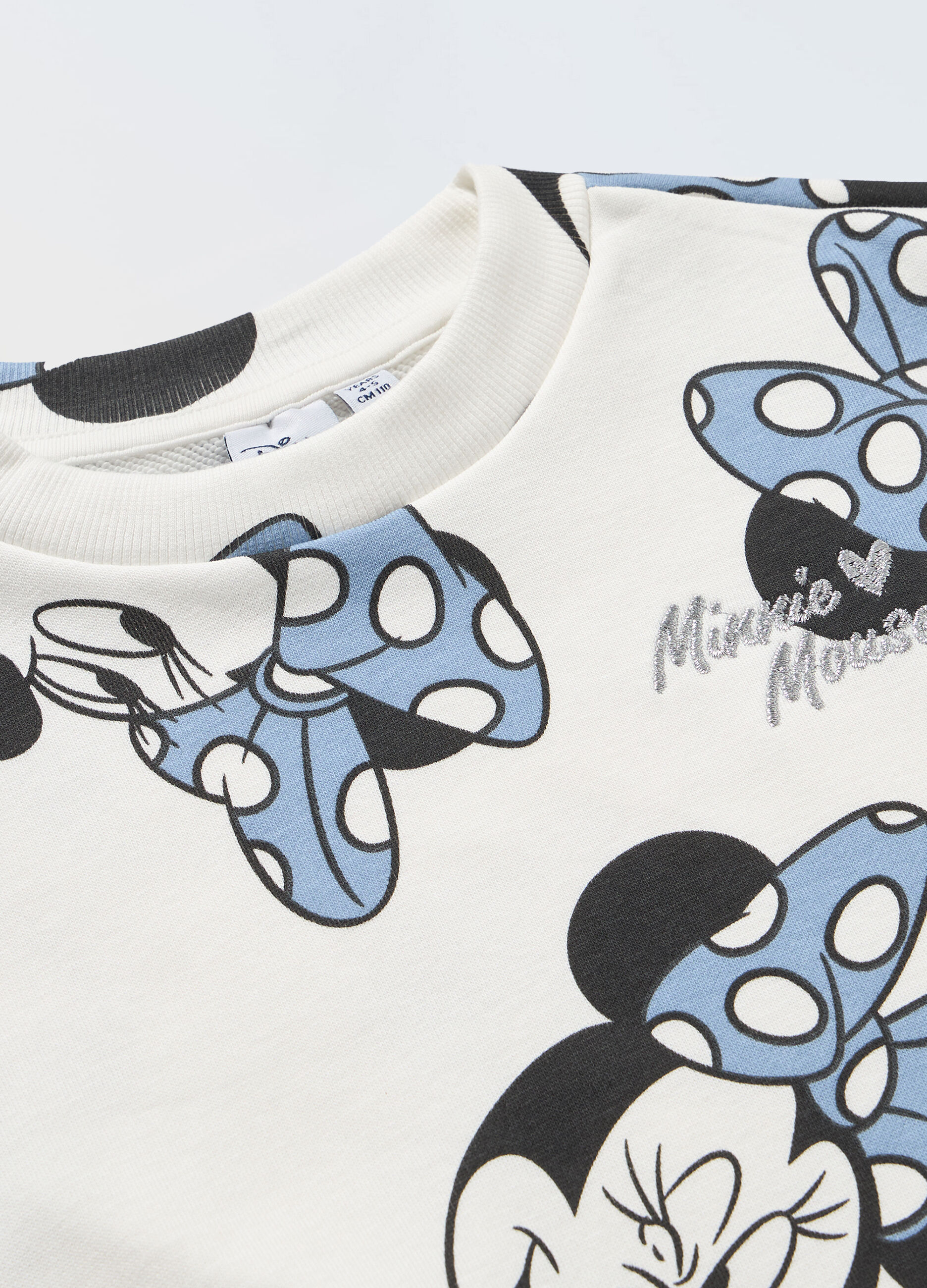 Felpa in misto cotone bambina_1