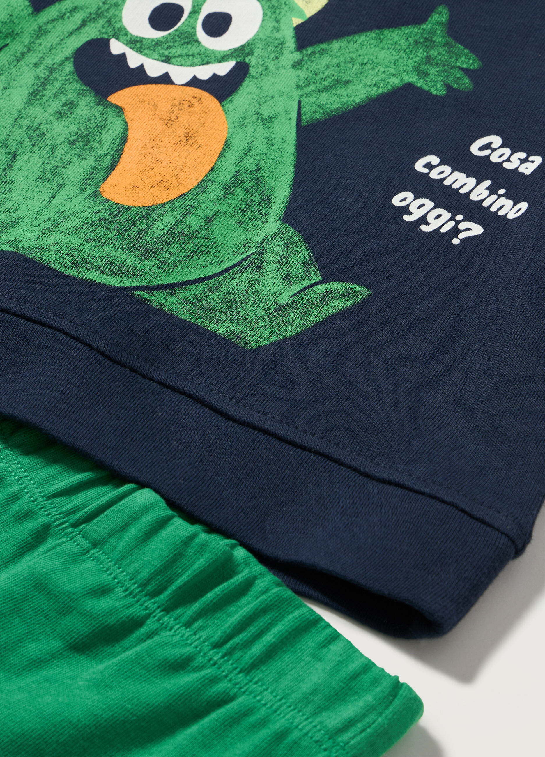 Jogging set in puro cotone neonato_1