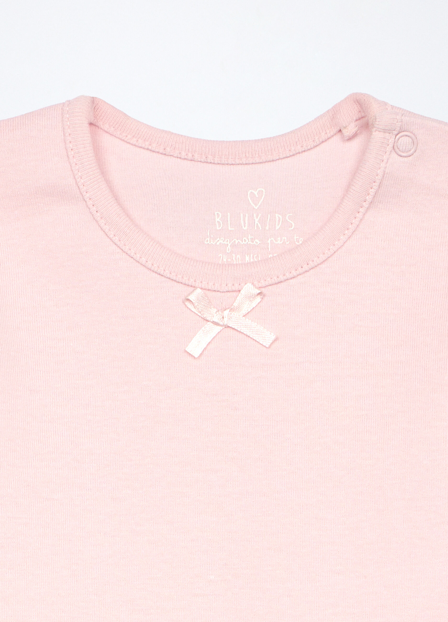 Pack 3 magliette intime in interlock di puro cotone neonata_2