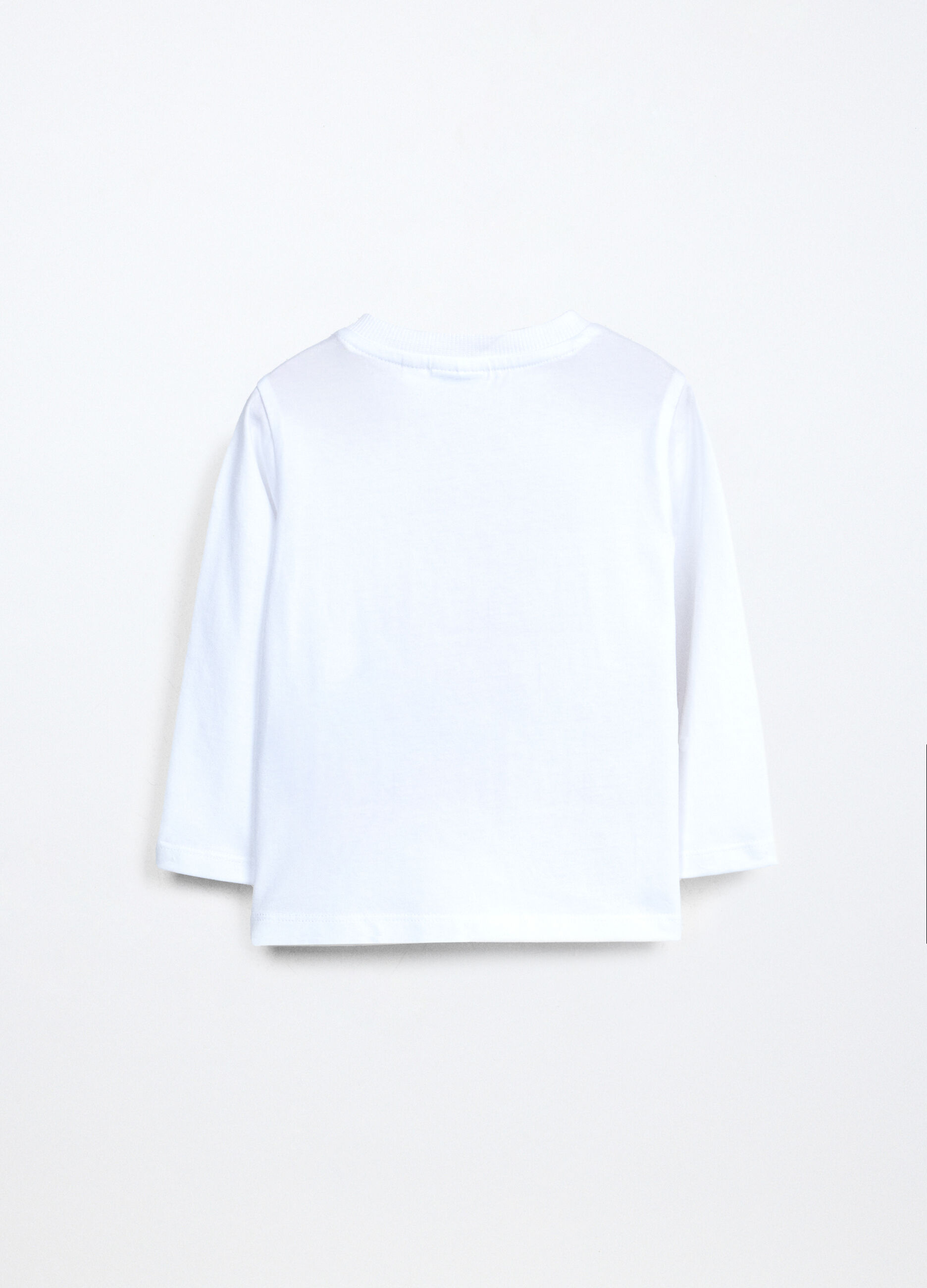 T-shirt in jersey di puro cotone neonato_1