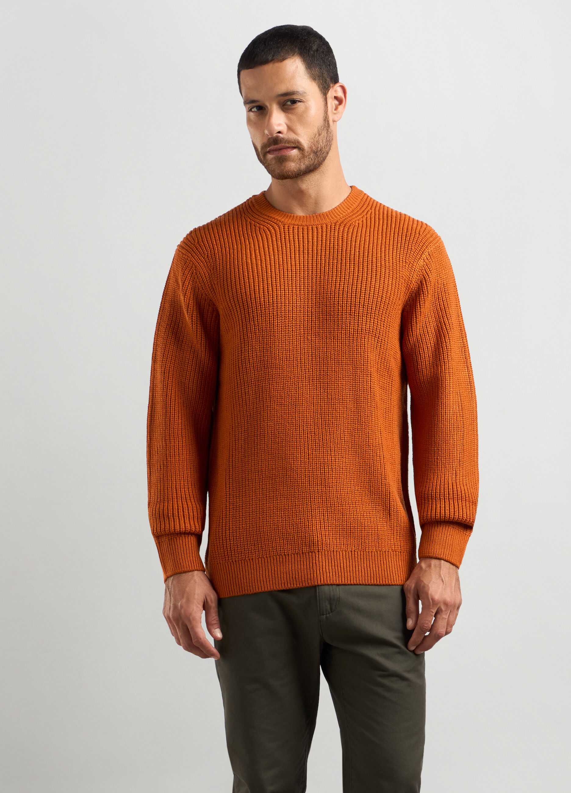 Maglione girocollo costa inglese uomo_0