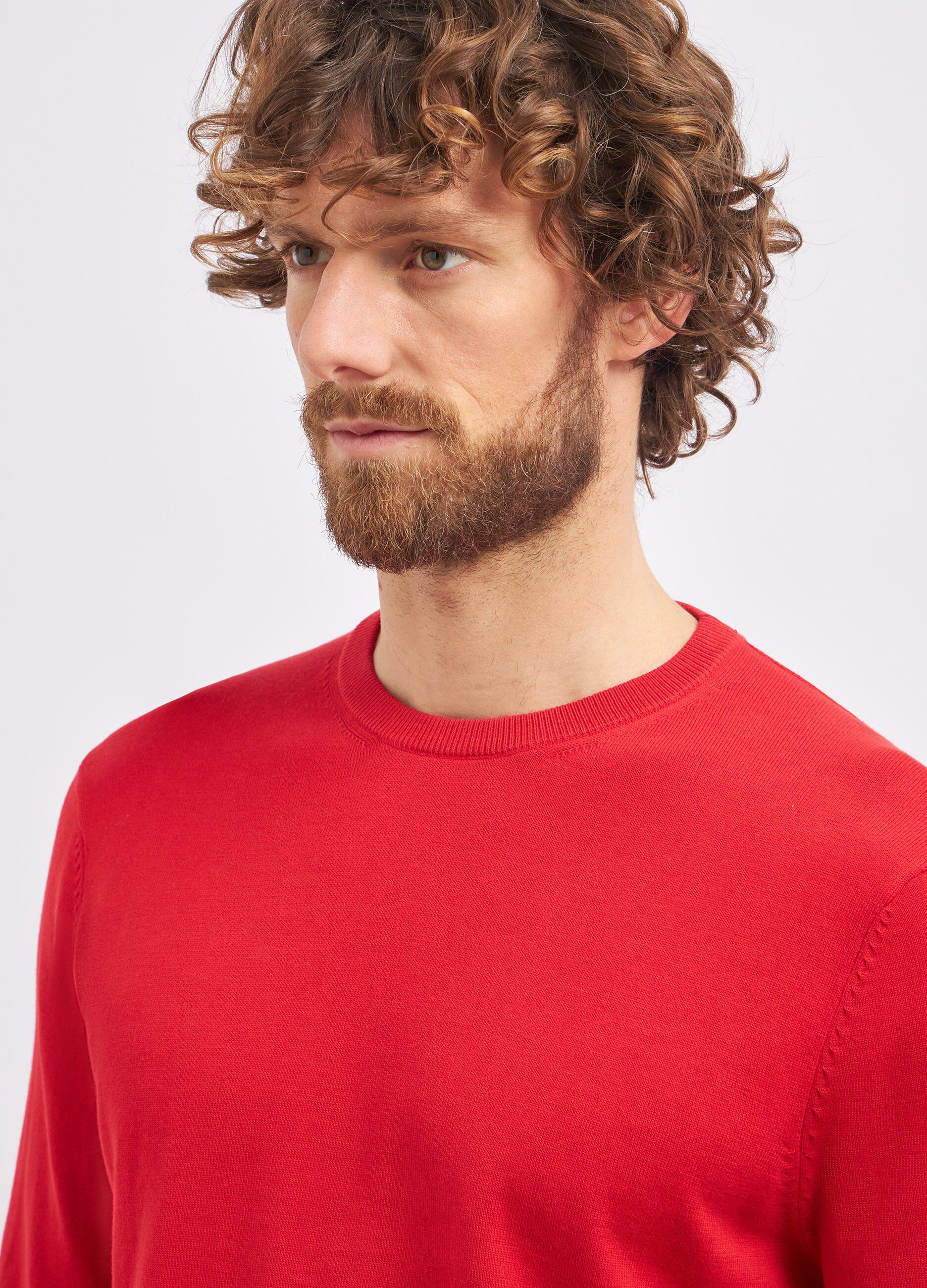 Girocollo tricot in puro cotone uomo_2