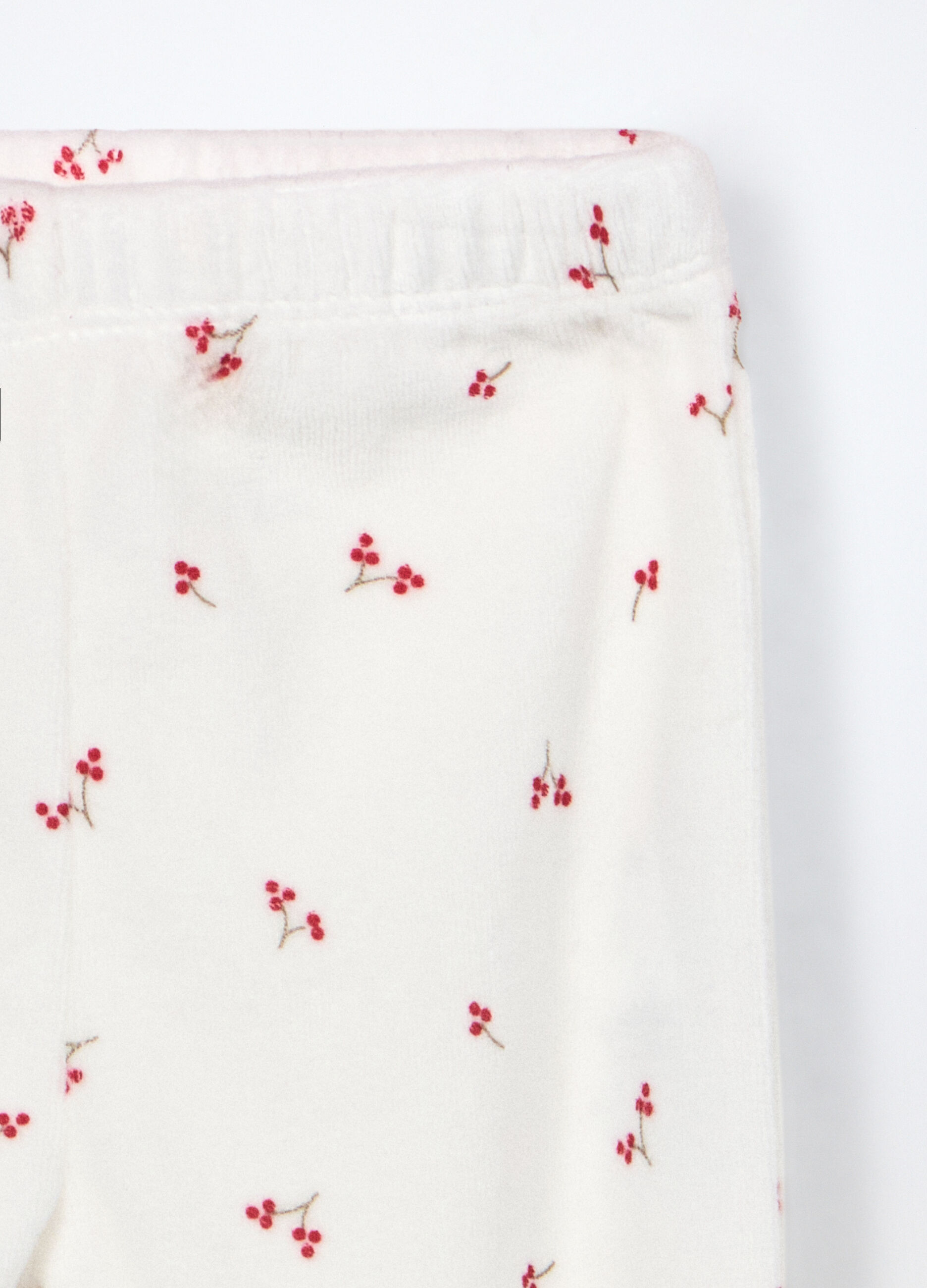 Set misto cotone velour neonata_2