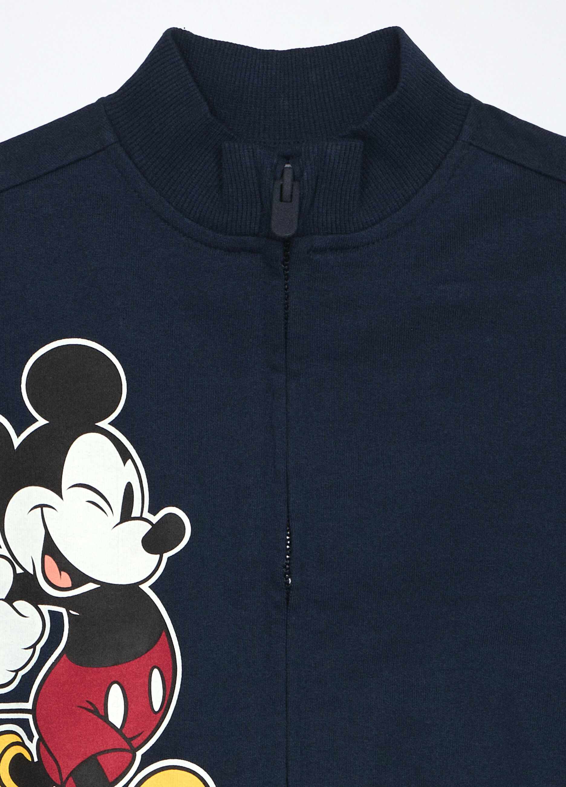 Jogging set in french terry di puro cotone neonato_2