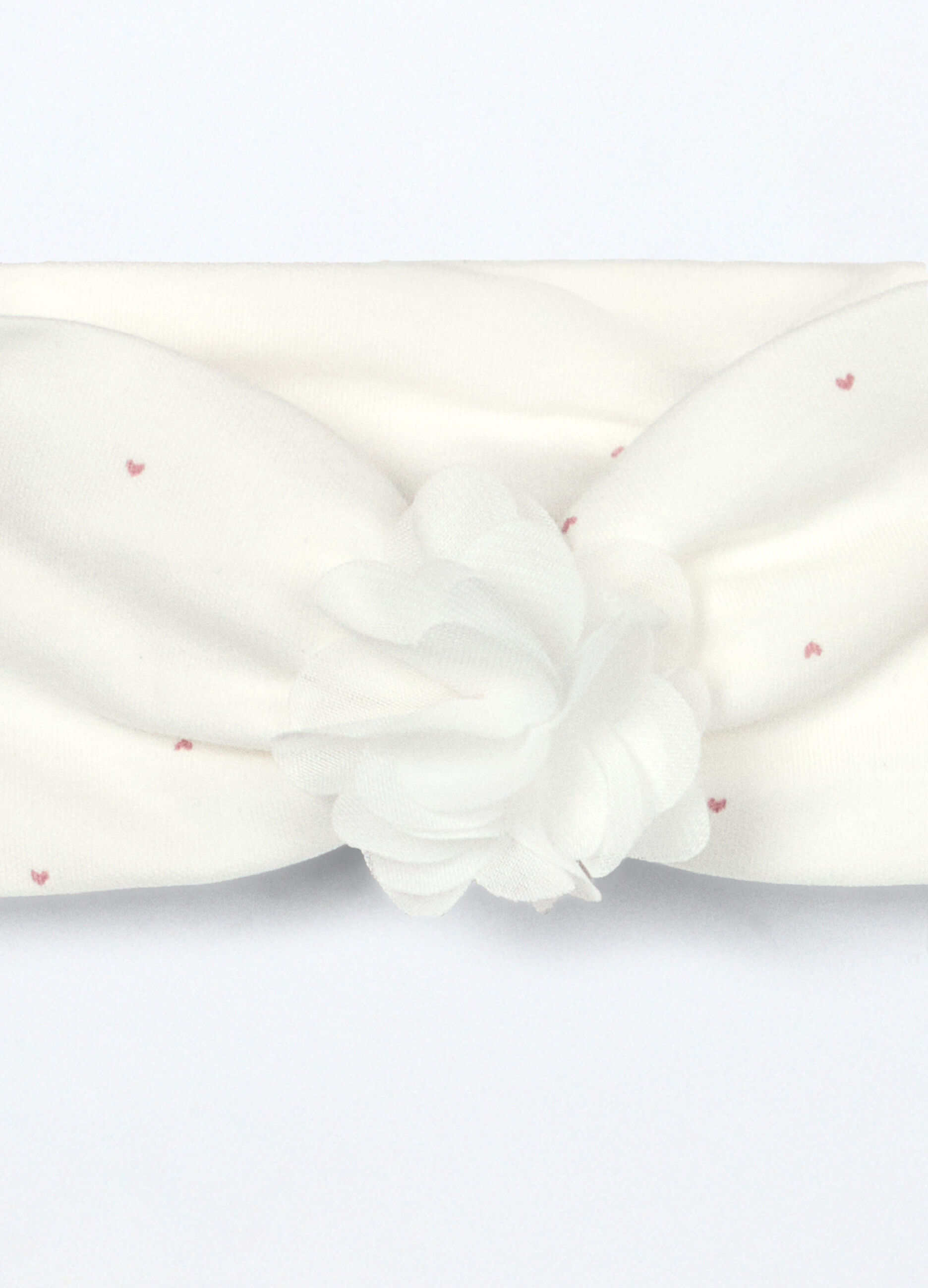 Fascetta in interlock di puro cotone neonata_2