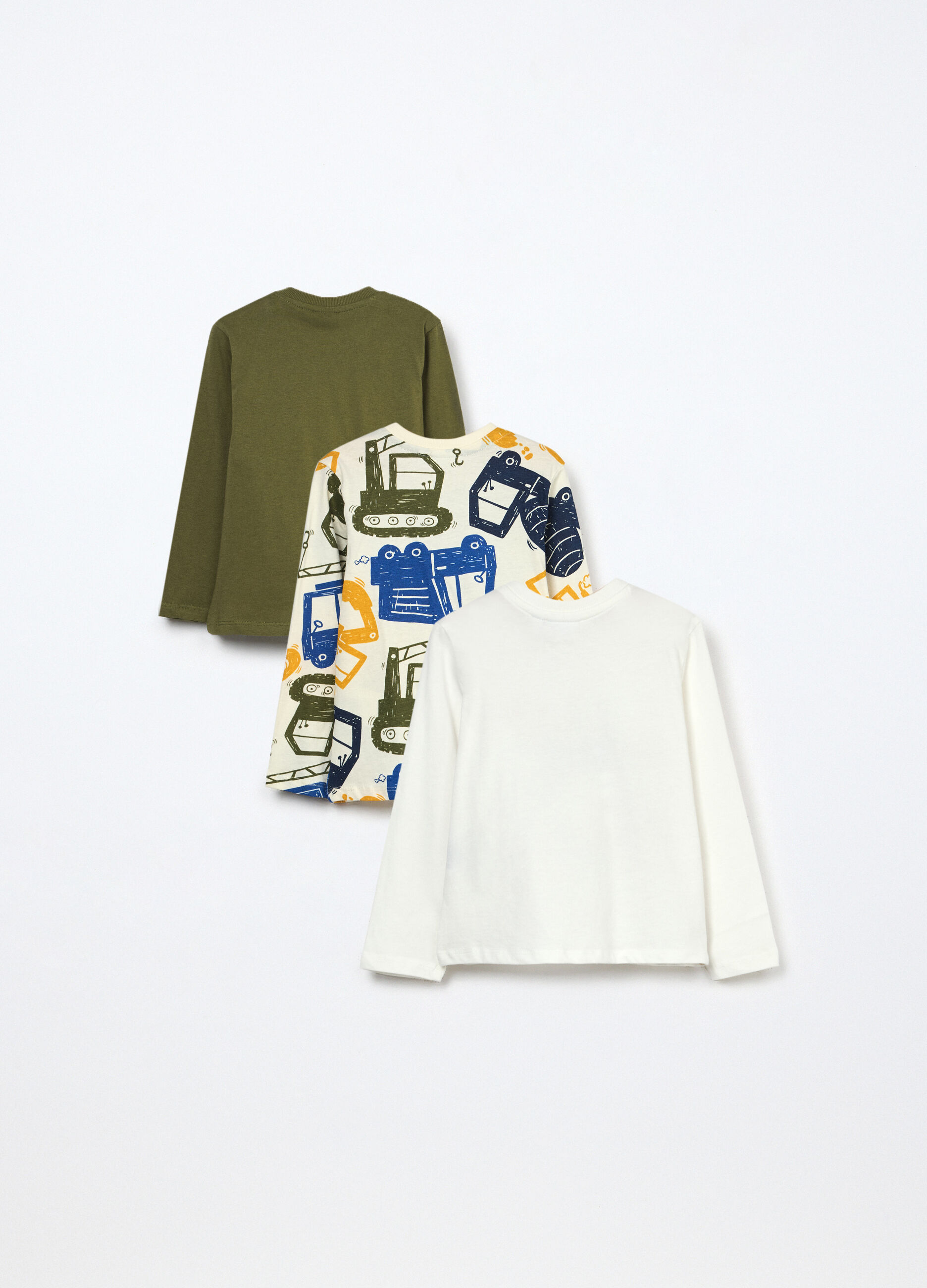 Pack 3 t-shirt in jersey di puro cotone neonato_1