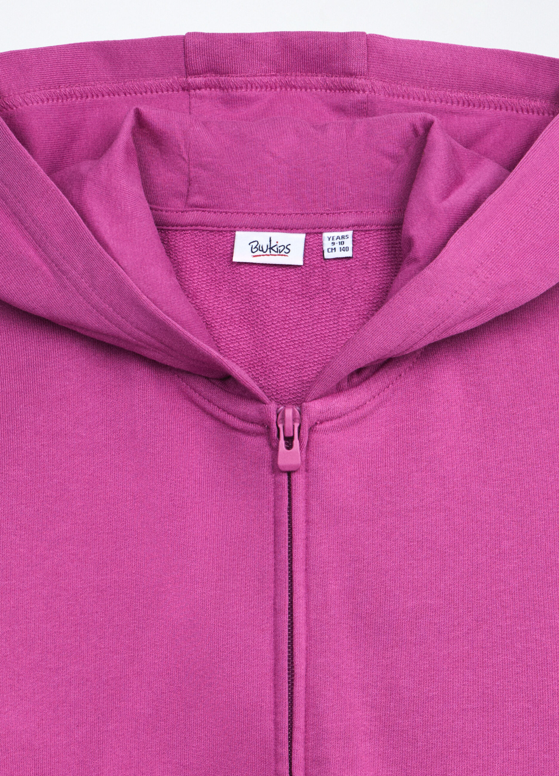 Felpa in french terry di puro cotone bambina_2