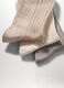 Pack 3 calze alla caviglia in costina donna_1