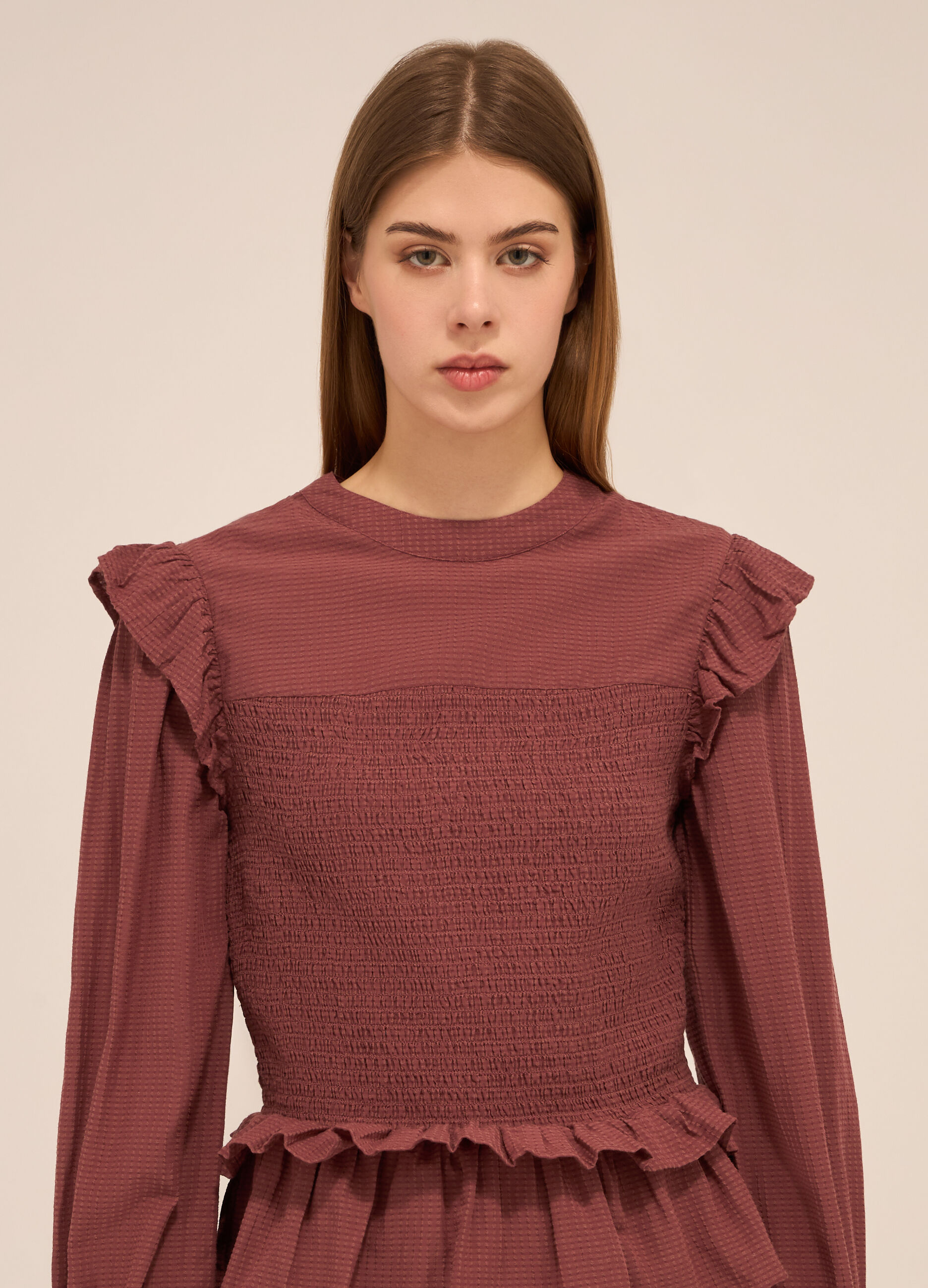 Blusa misto cotone donna_2