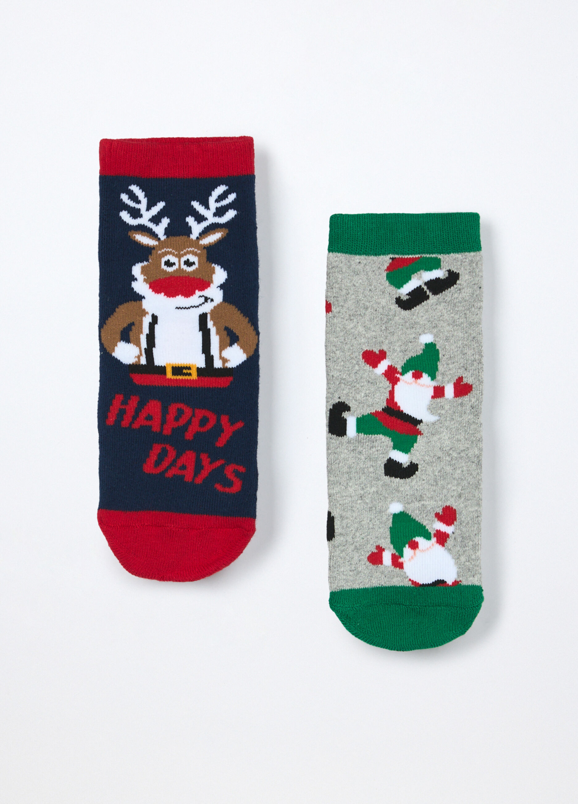 Pack 2 calze antiscivolo in spugna bambino_1