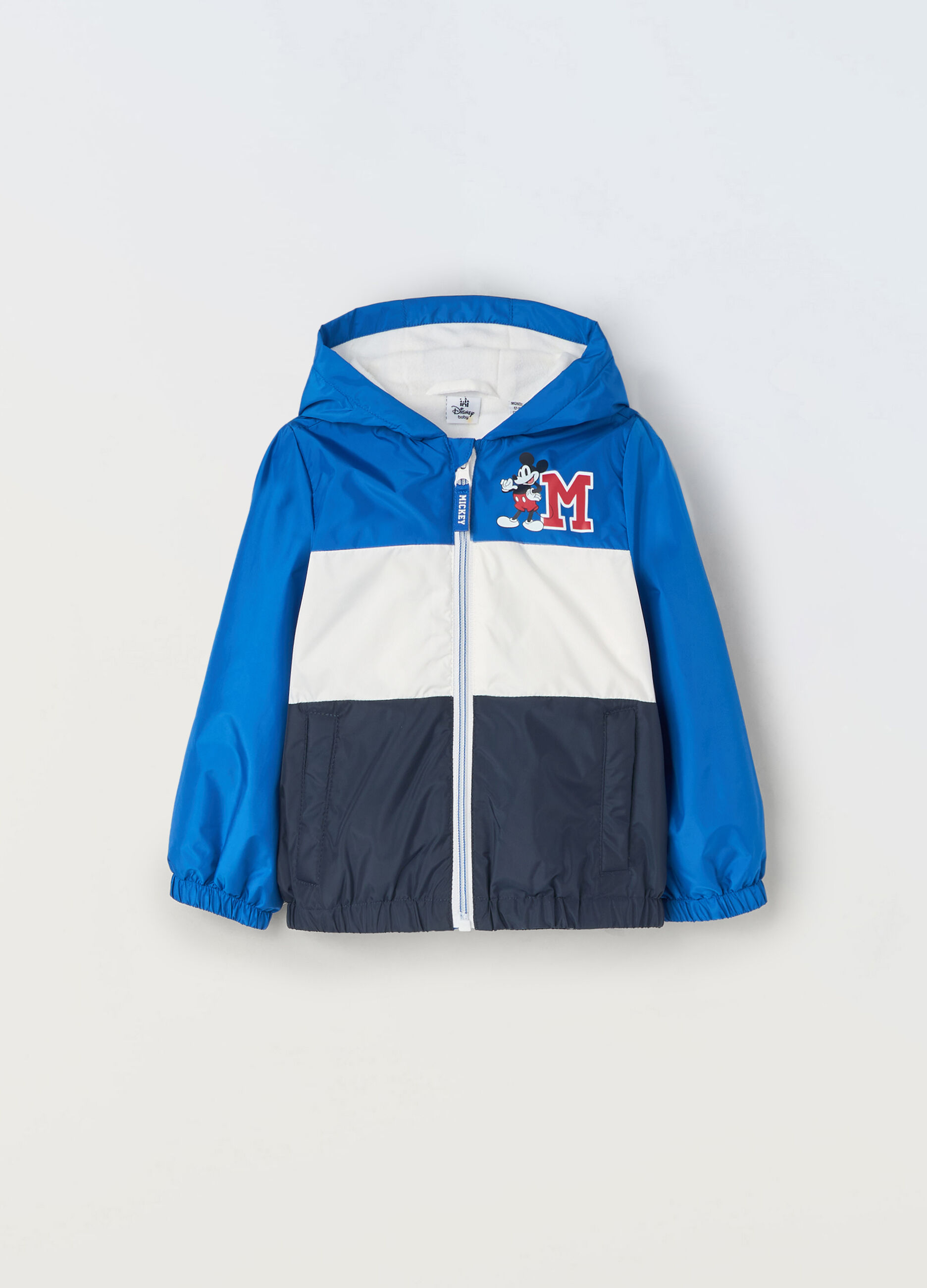 Giacca a vento con motivo a righe neonato_0