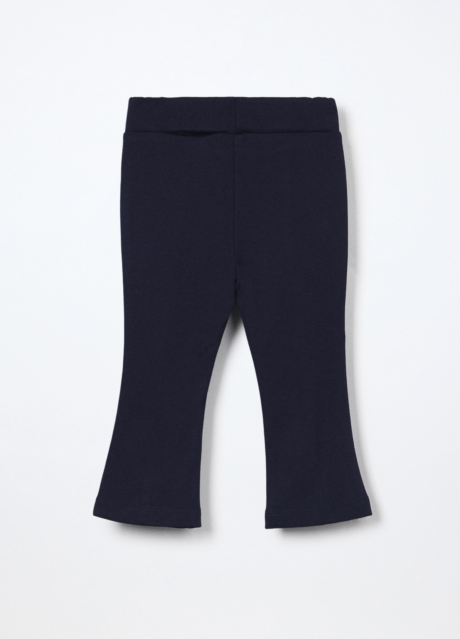 Leggings in misto viscosa stretch neonata_1