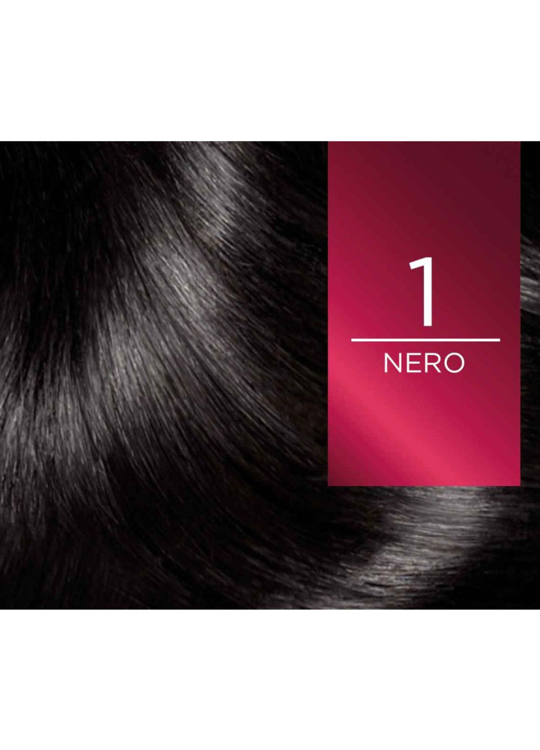 L'Oréal Paris Tinta Capelli Excellence, Copre i capelli bianchi, colore ricco, luminoso e a lunga durata, 1 Nero._4