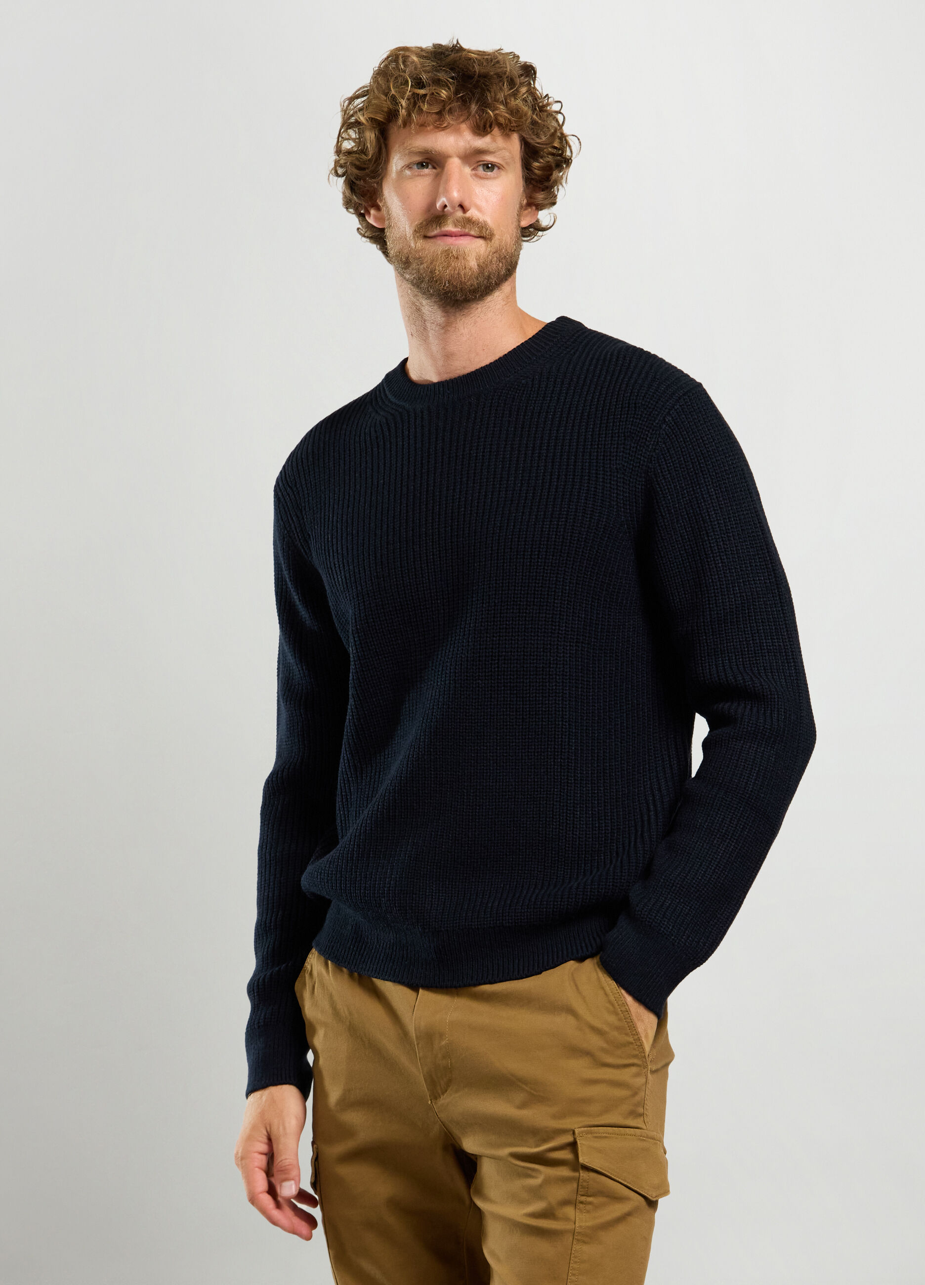 Maglione girocollo costa inglese uomo_0