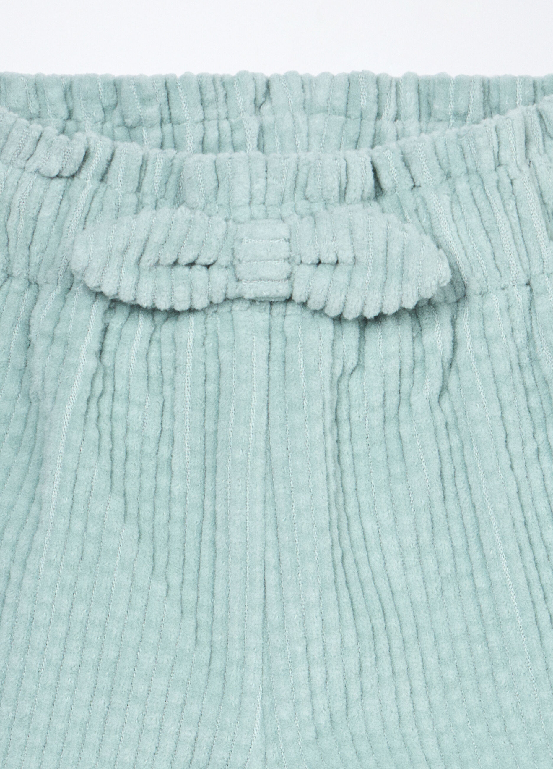 Jogger in velluto a coste neonata_2