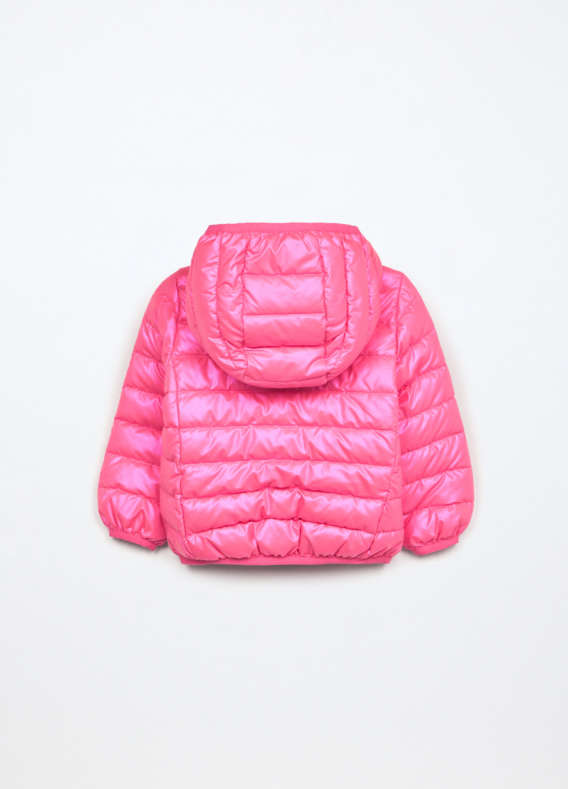 Giubbino imbottito con cappuccio neonata_1