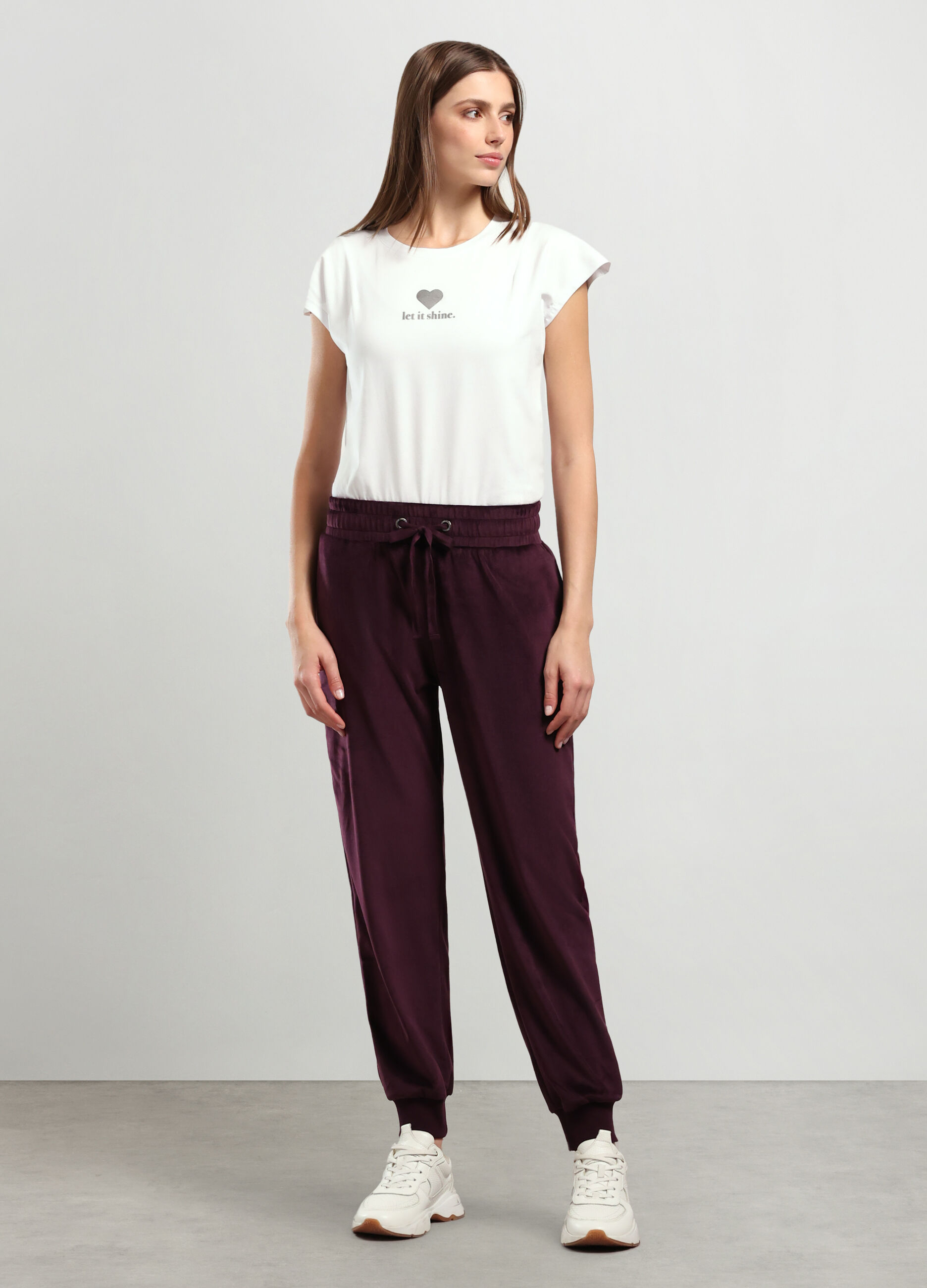 Jogger in ciniglia donna_0