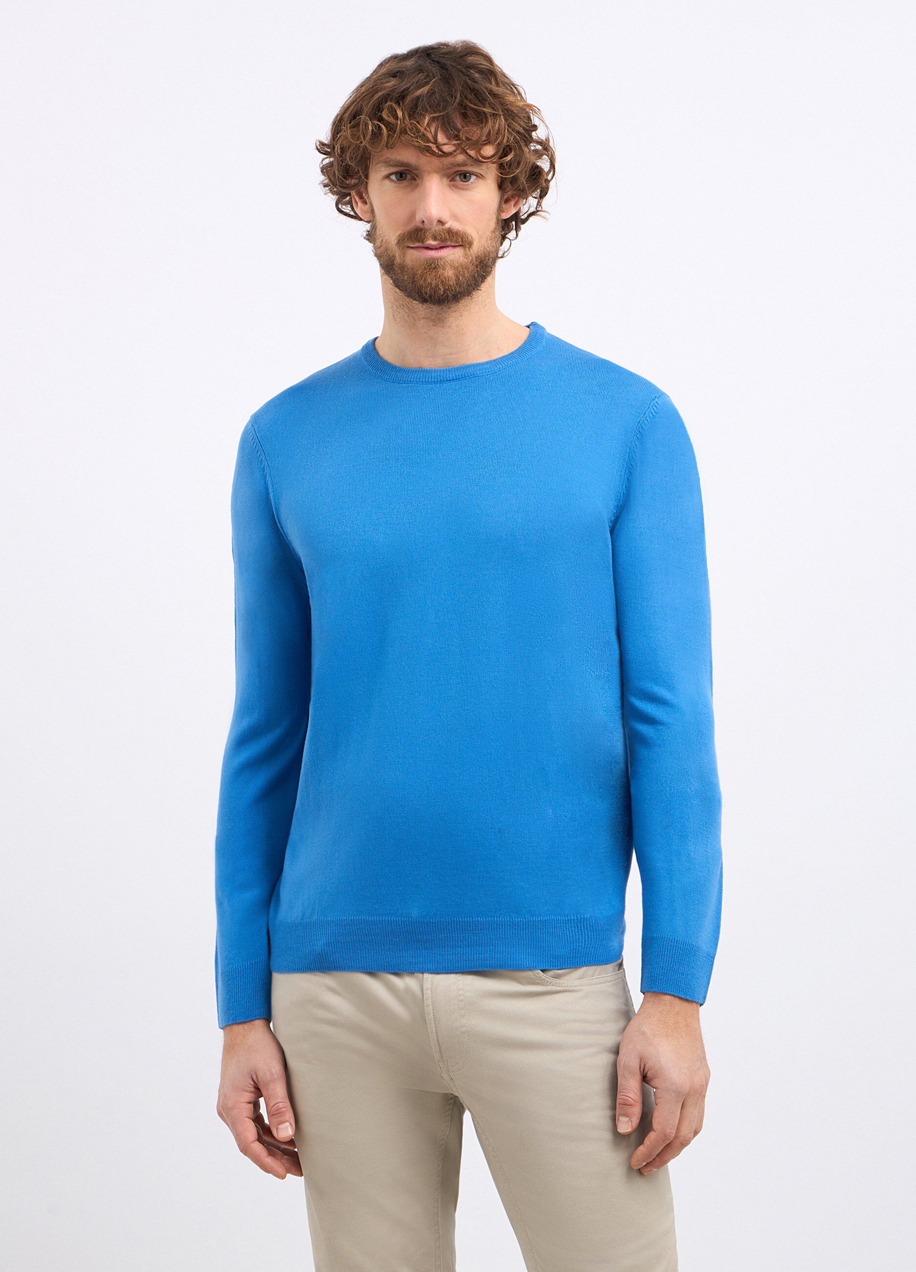 Girocollo tricot uomo_0