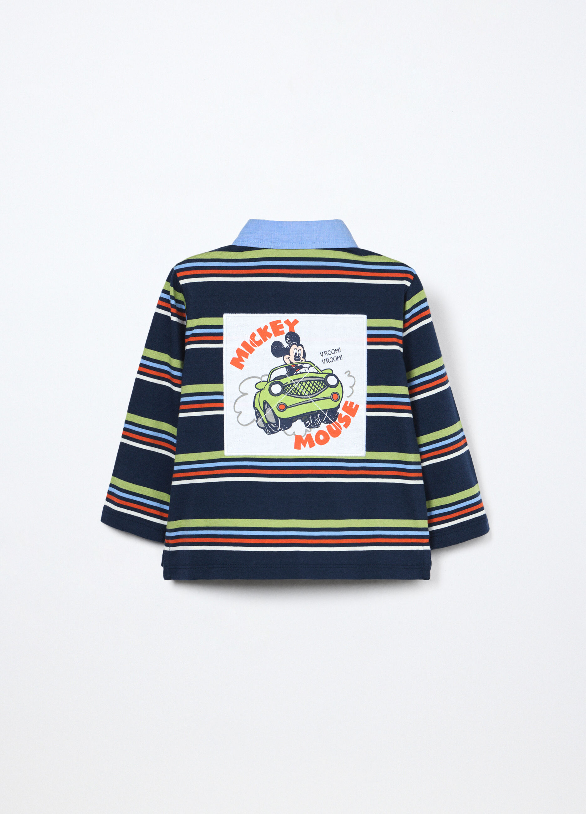 Polo in jersey di puro cotone neonato_1